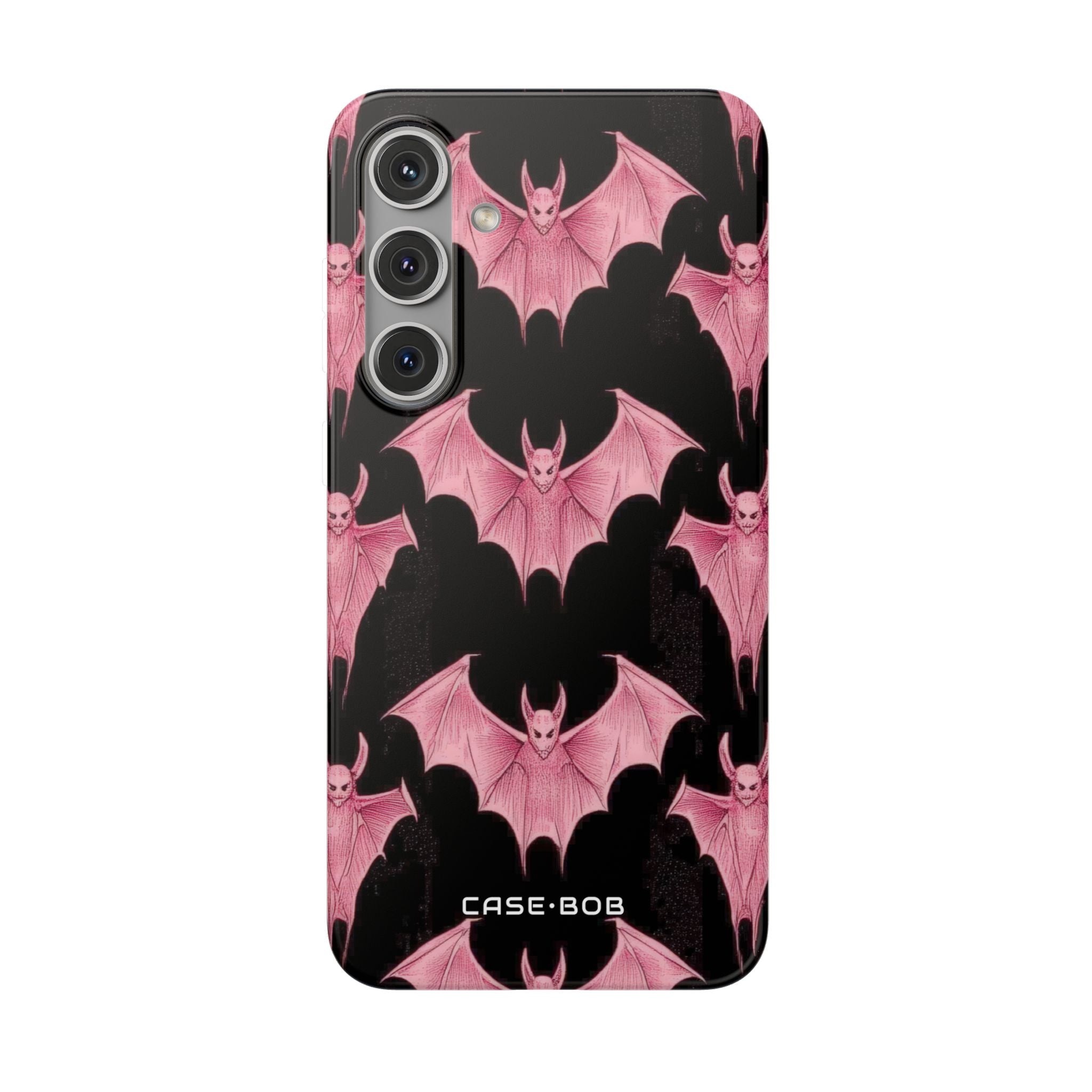Pink Batwave Samsung S24 Plus Case - Soft