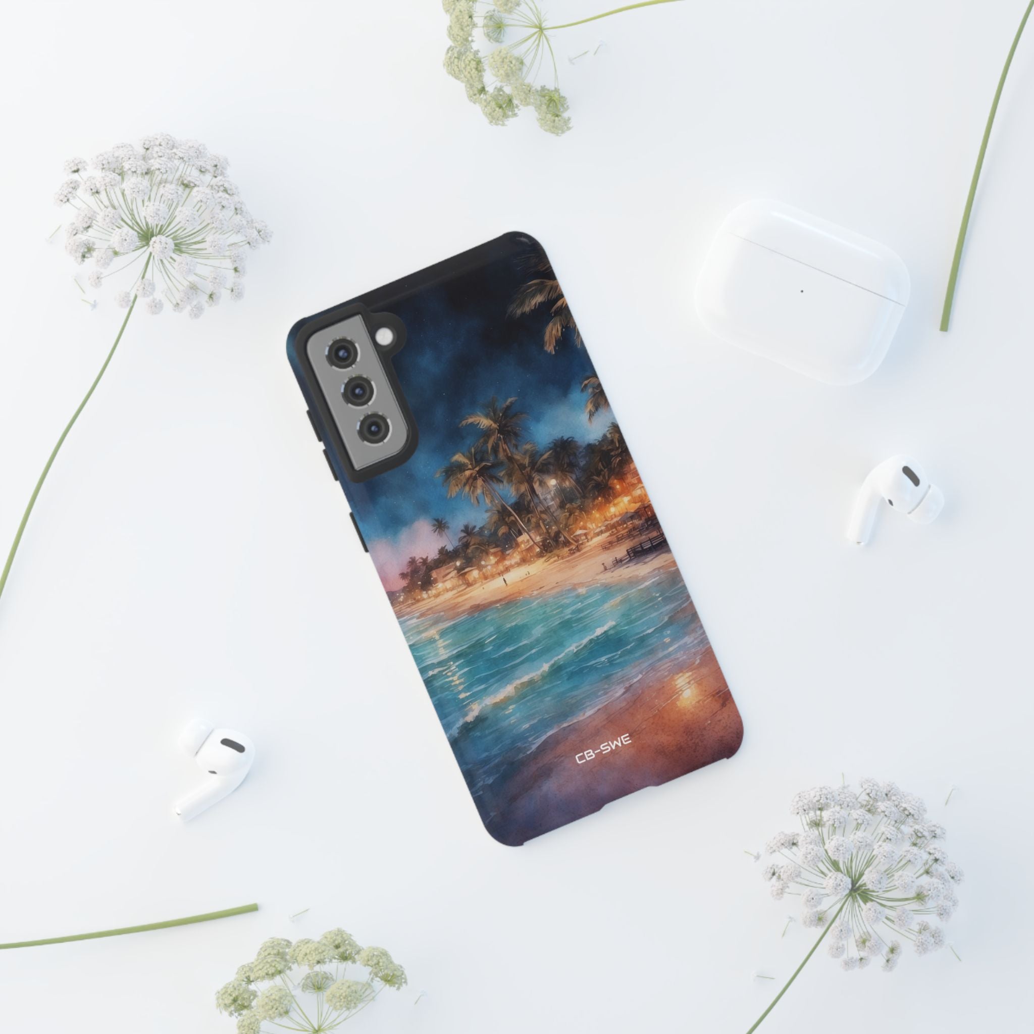 Moonlight Dances Water - Samsung Case