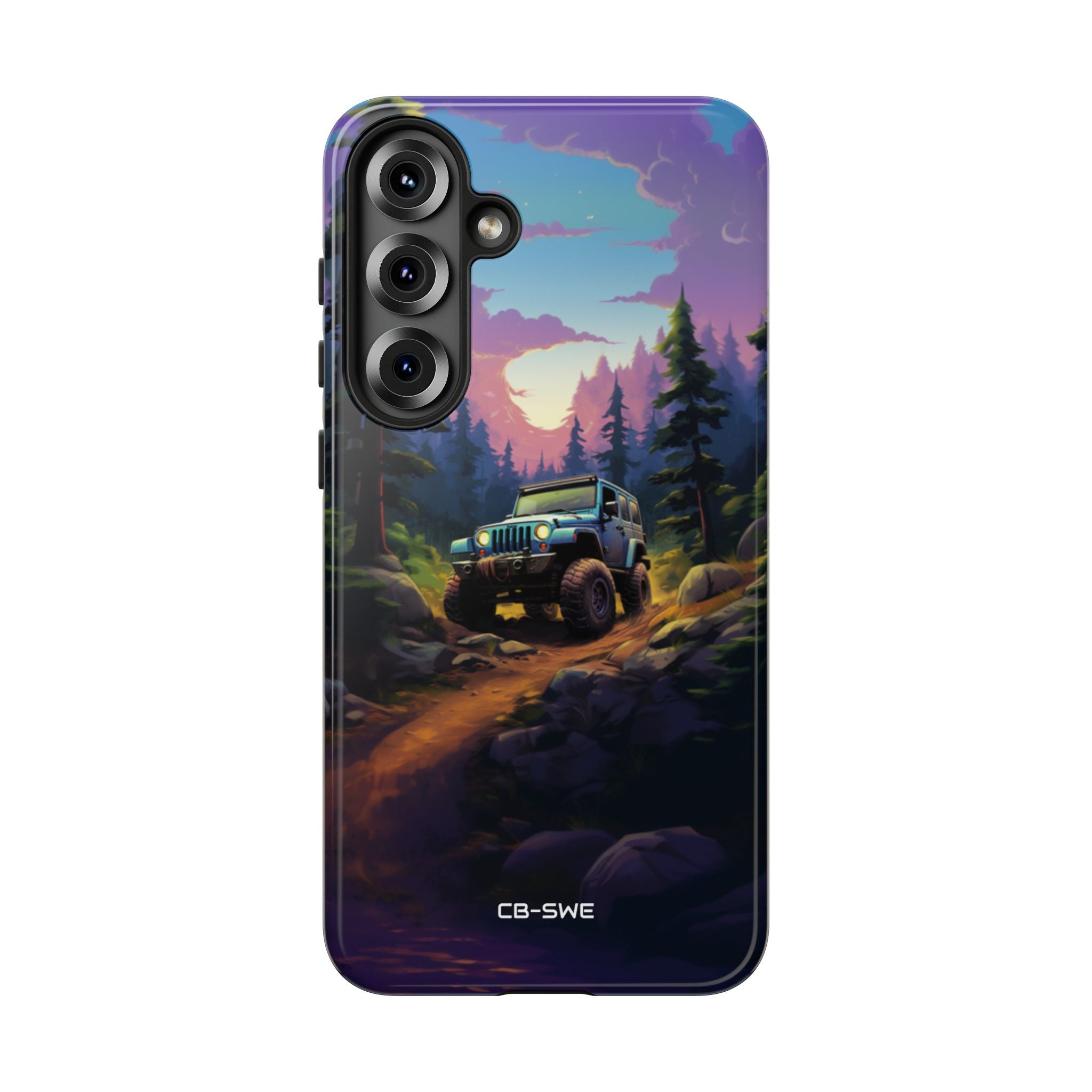Sunset Forest Drive - Samsung Case
