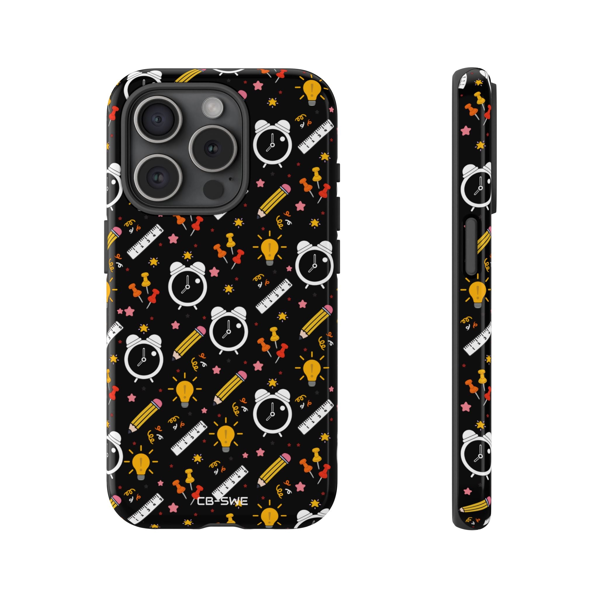 Bright Pencils Twirl - iPhone Case