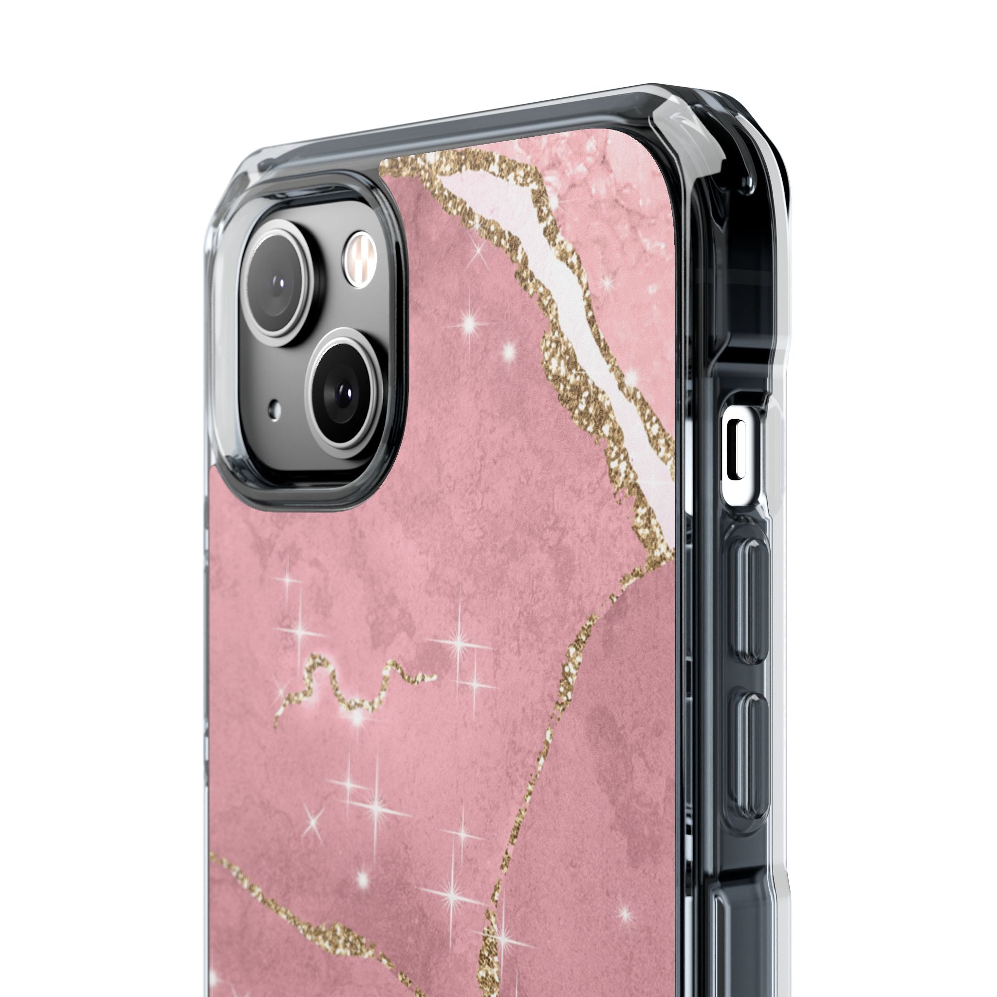 Pink Marble Luxe iPhone Case - Impact