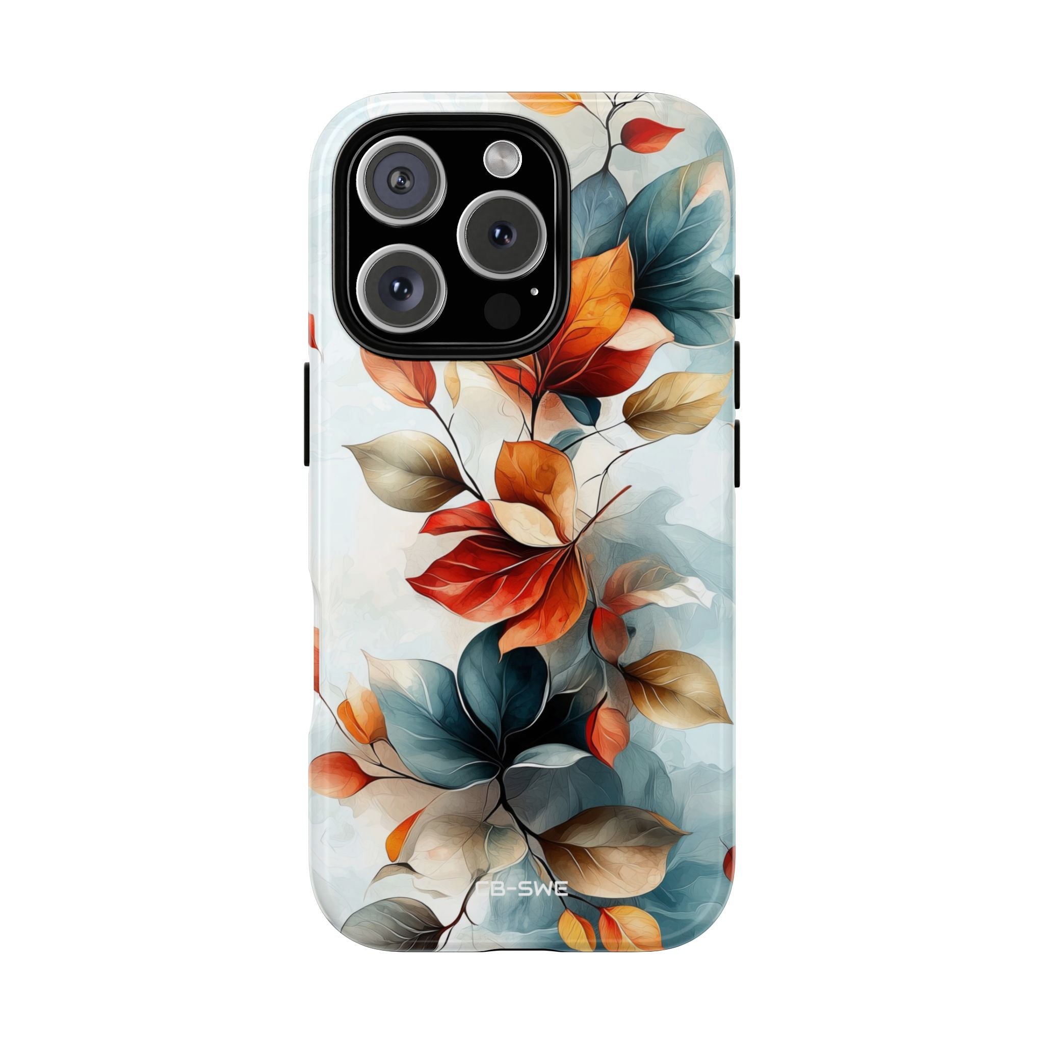 Vibrant Foliage Dance - iPhone Case