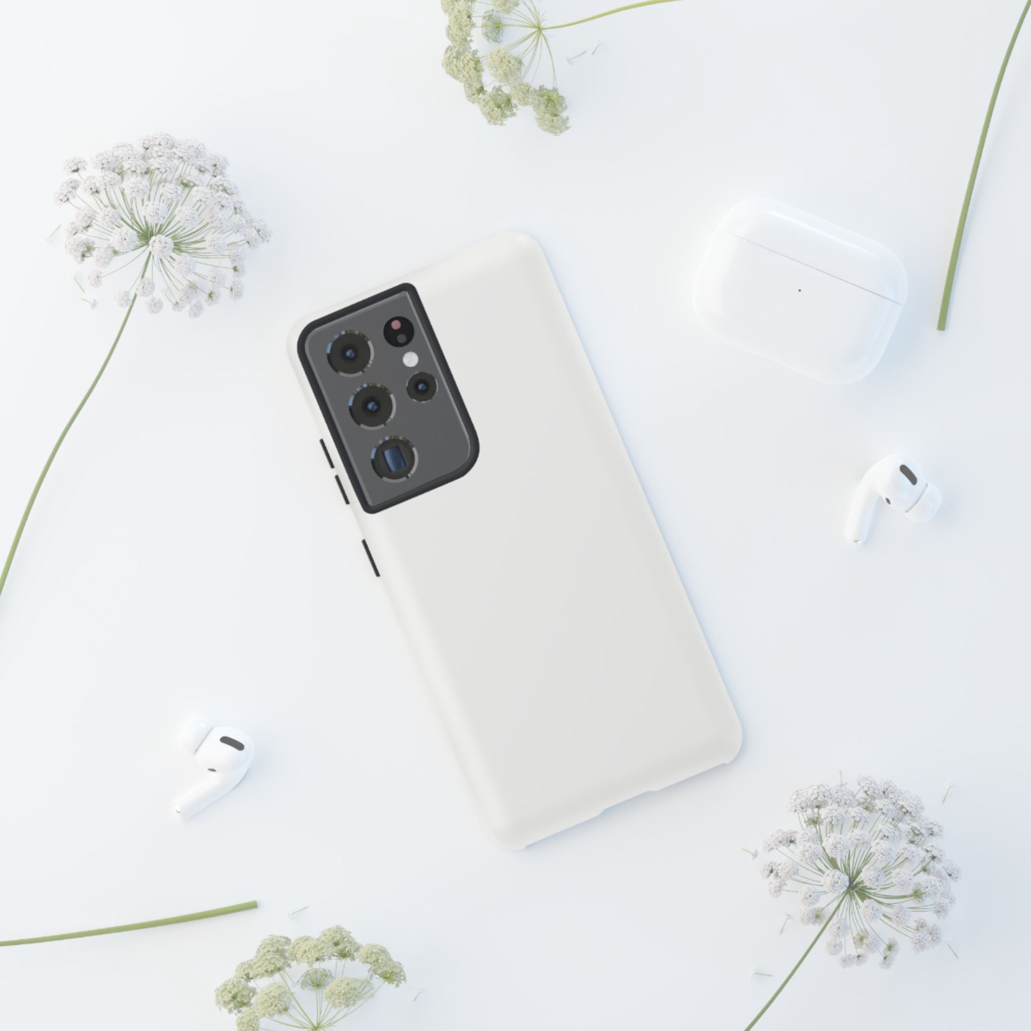 Arctic White Samsung Case - Tough