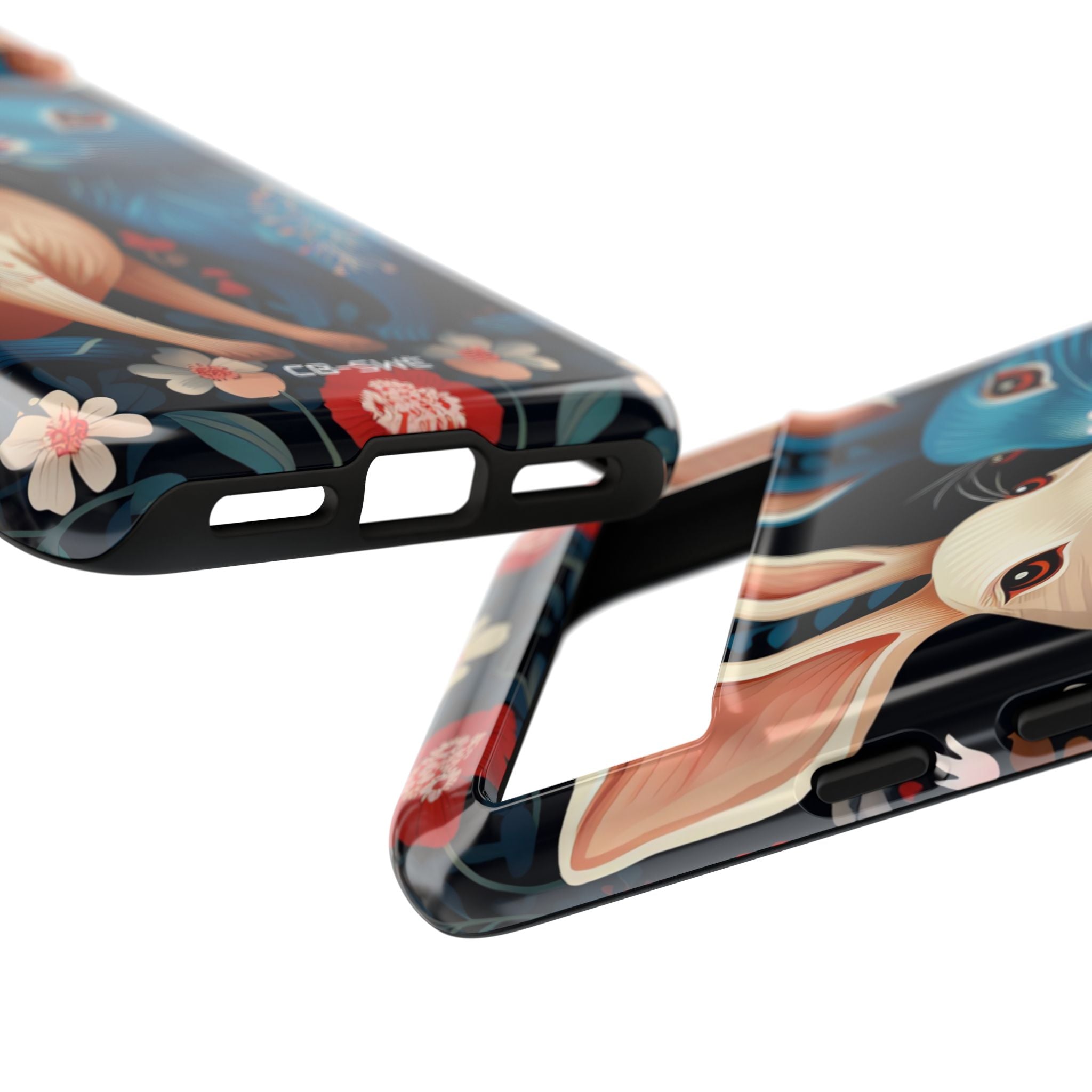 Rabbits Embrace Blossoms - Google Pixel Case