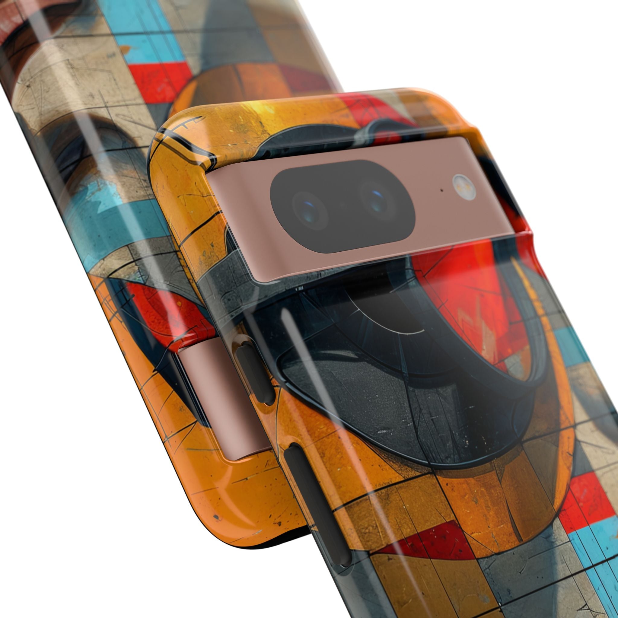 Futuristic Cubist Visions Google Pixel 8 - Tough