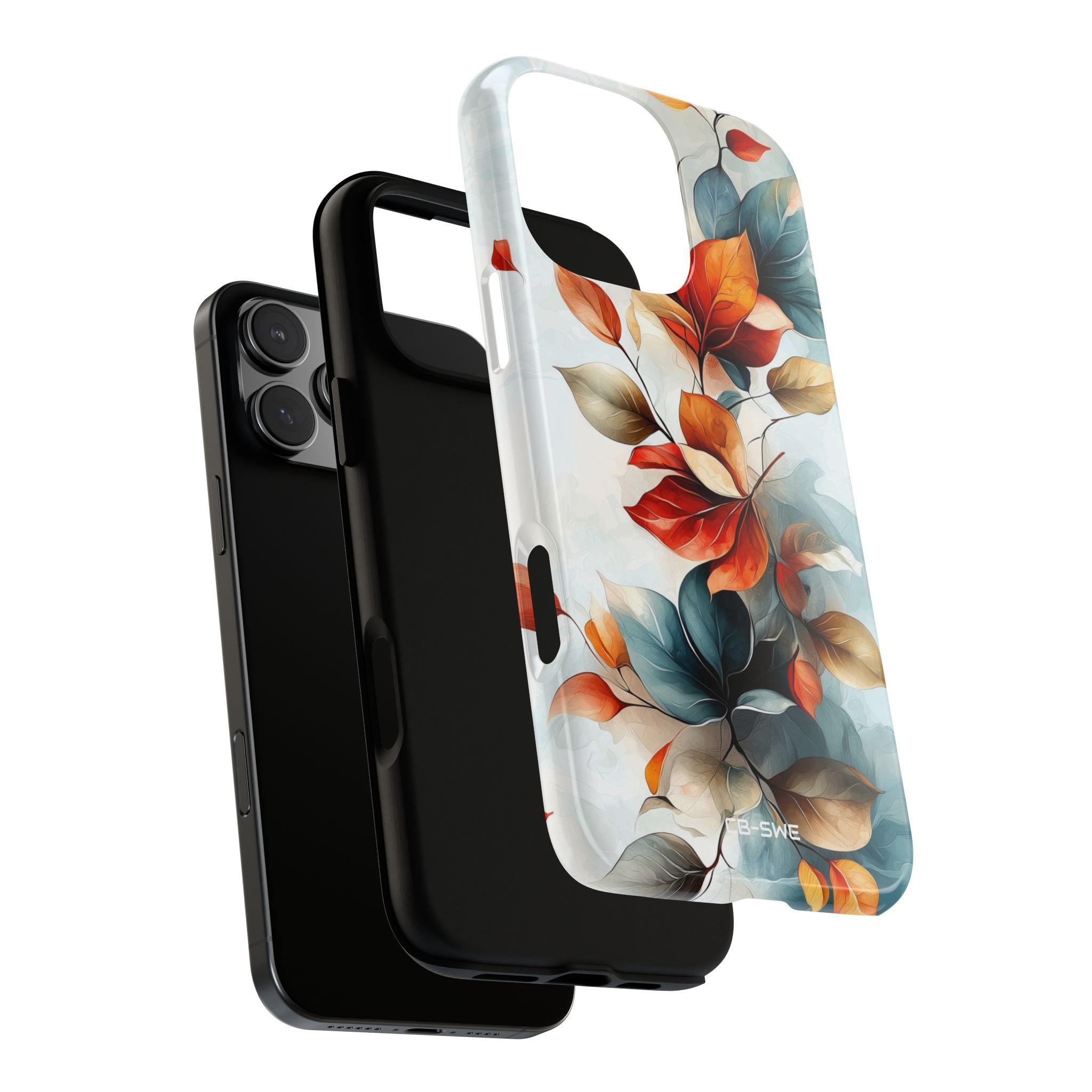 Vibrant Foliage Dance - iPhone Case