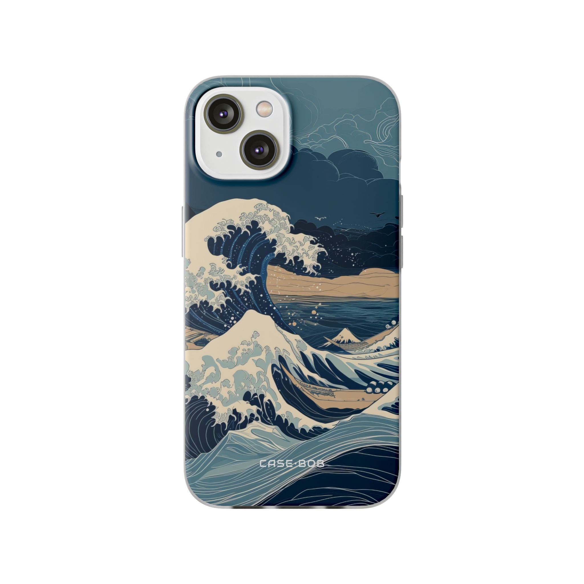 Cresting Blue Wave iPhone 14 Case - Soft