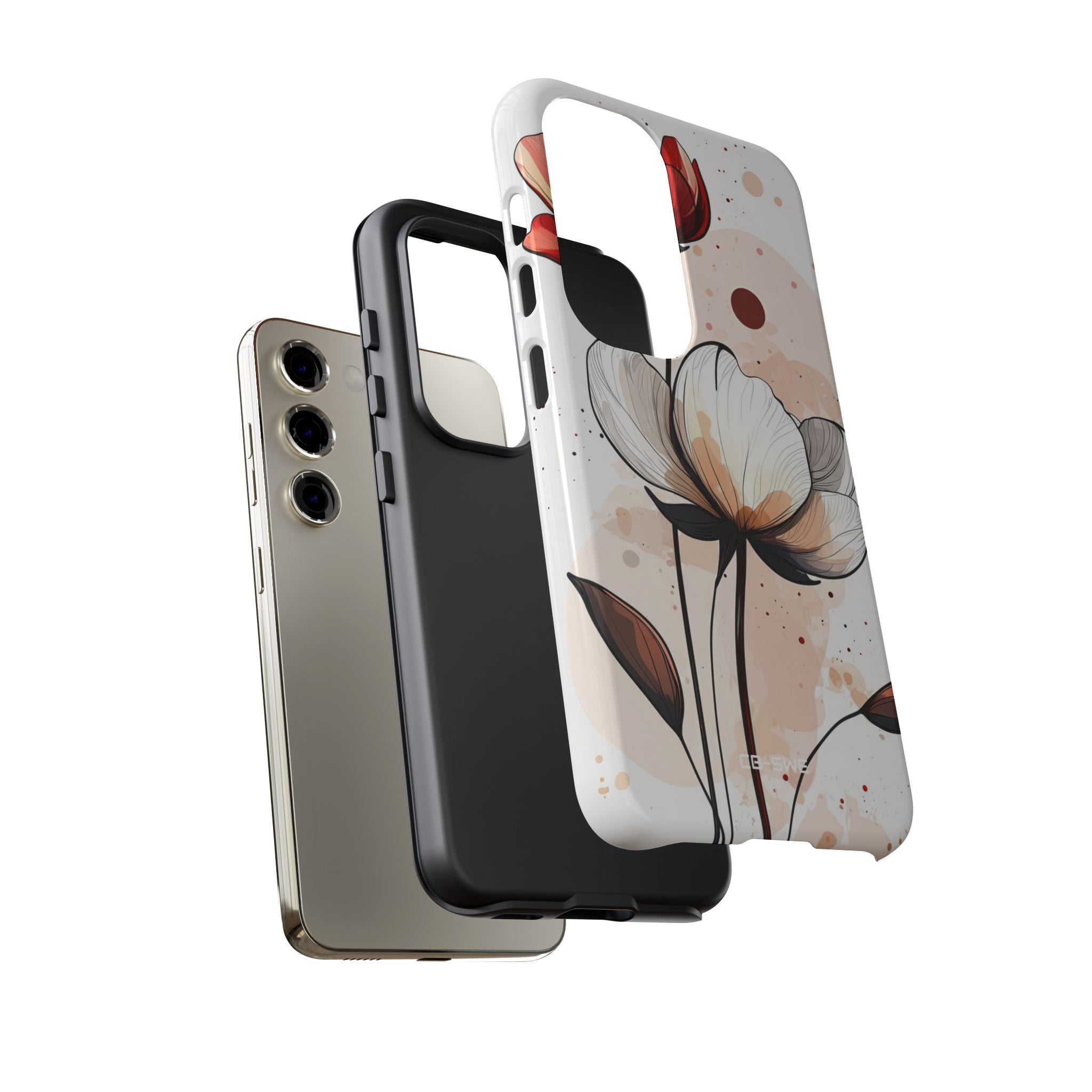 Vibrant Floral Elegance - Samsung Case