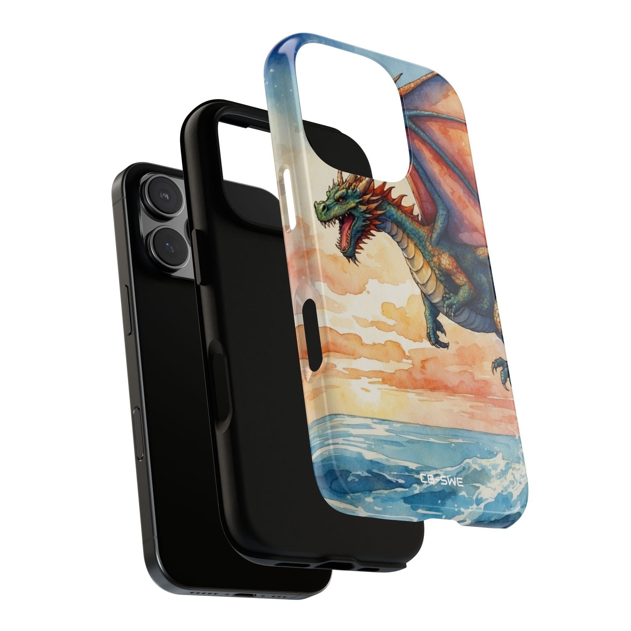 Soaring Dragon Emerges - iPhone Case
