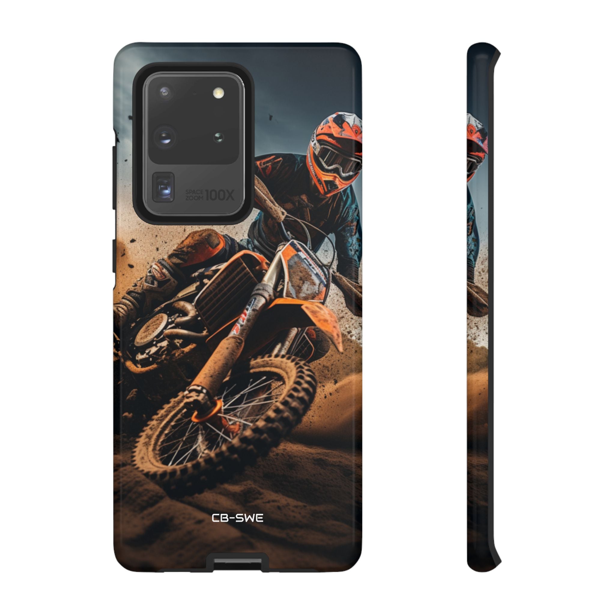 Rider Amidst Desert Fury - Samsung Case