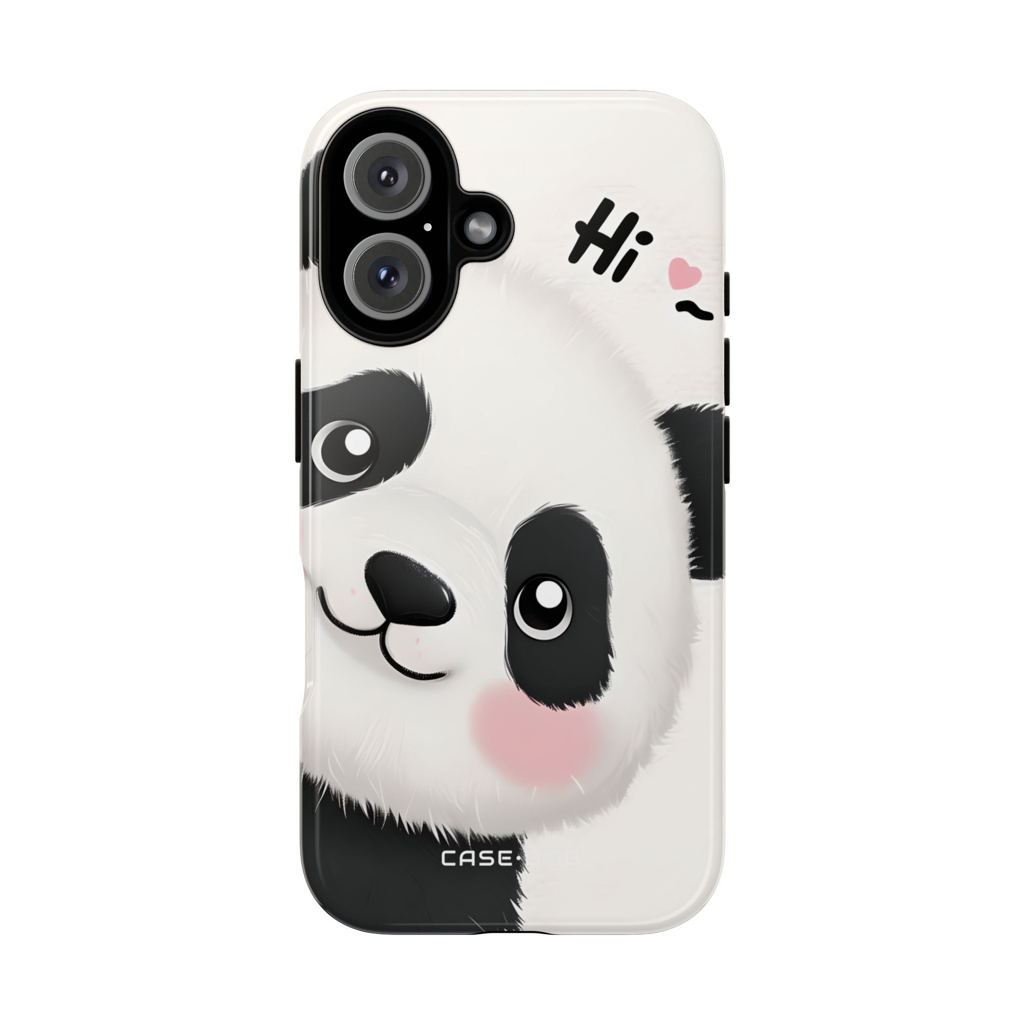 Panda Glow iPhone 16 Pro Case - Tough