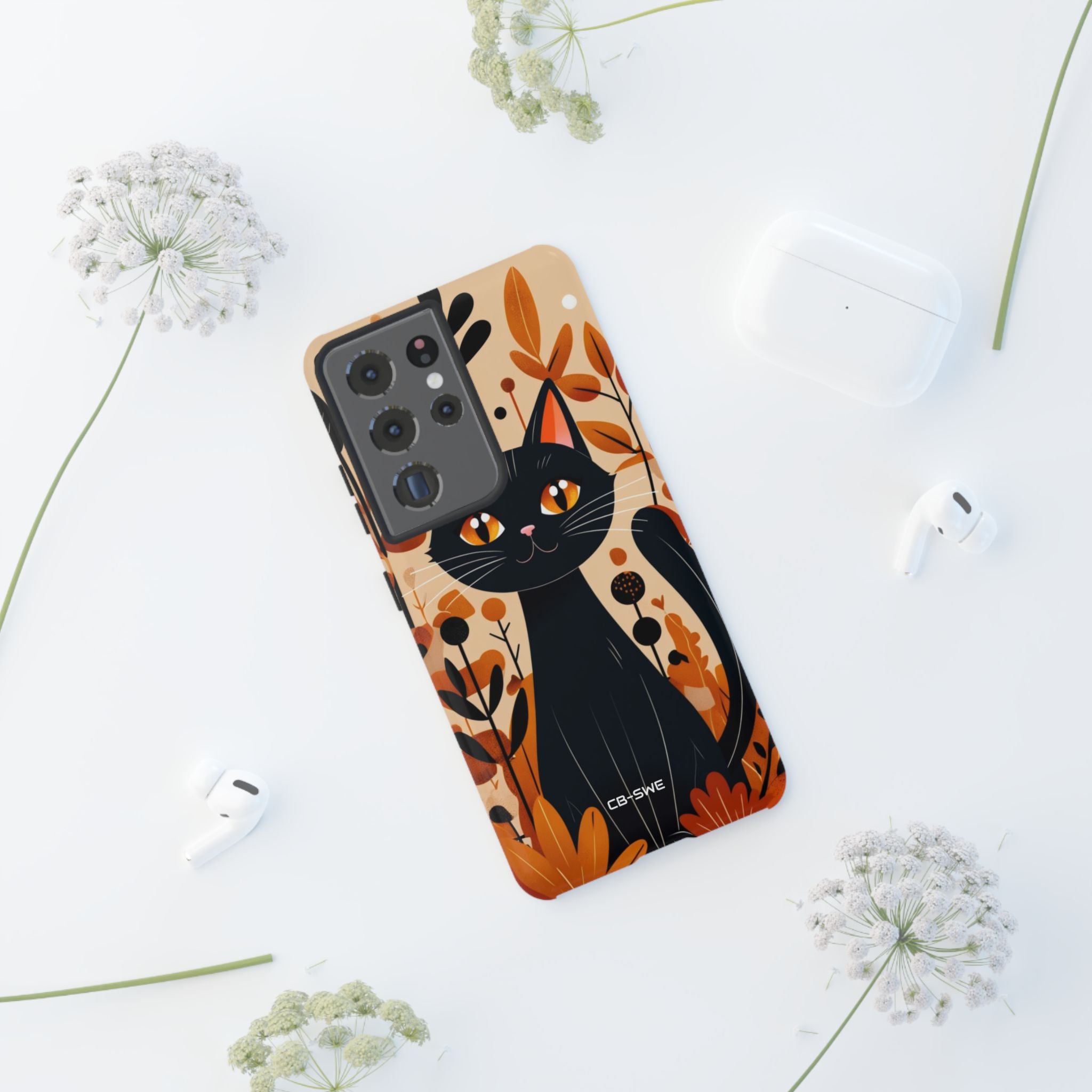 Autumnal Cat Whimsy - Samsung Case