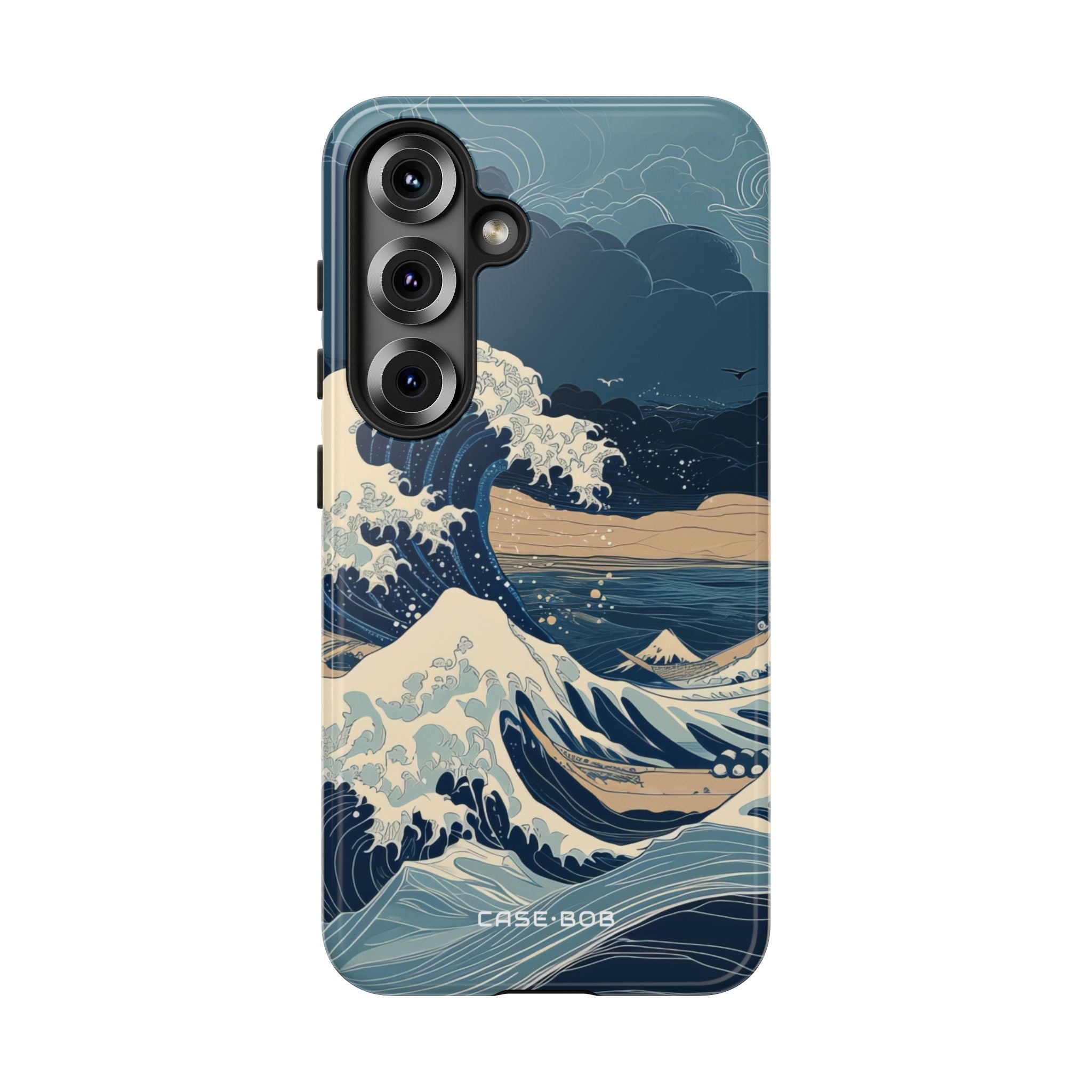Cresting Blue Wave Samsung S25 Case - Tough