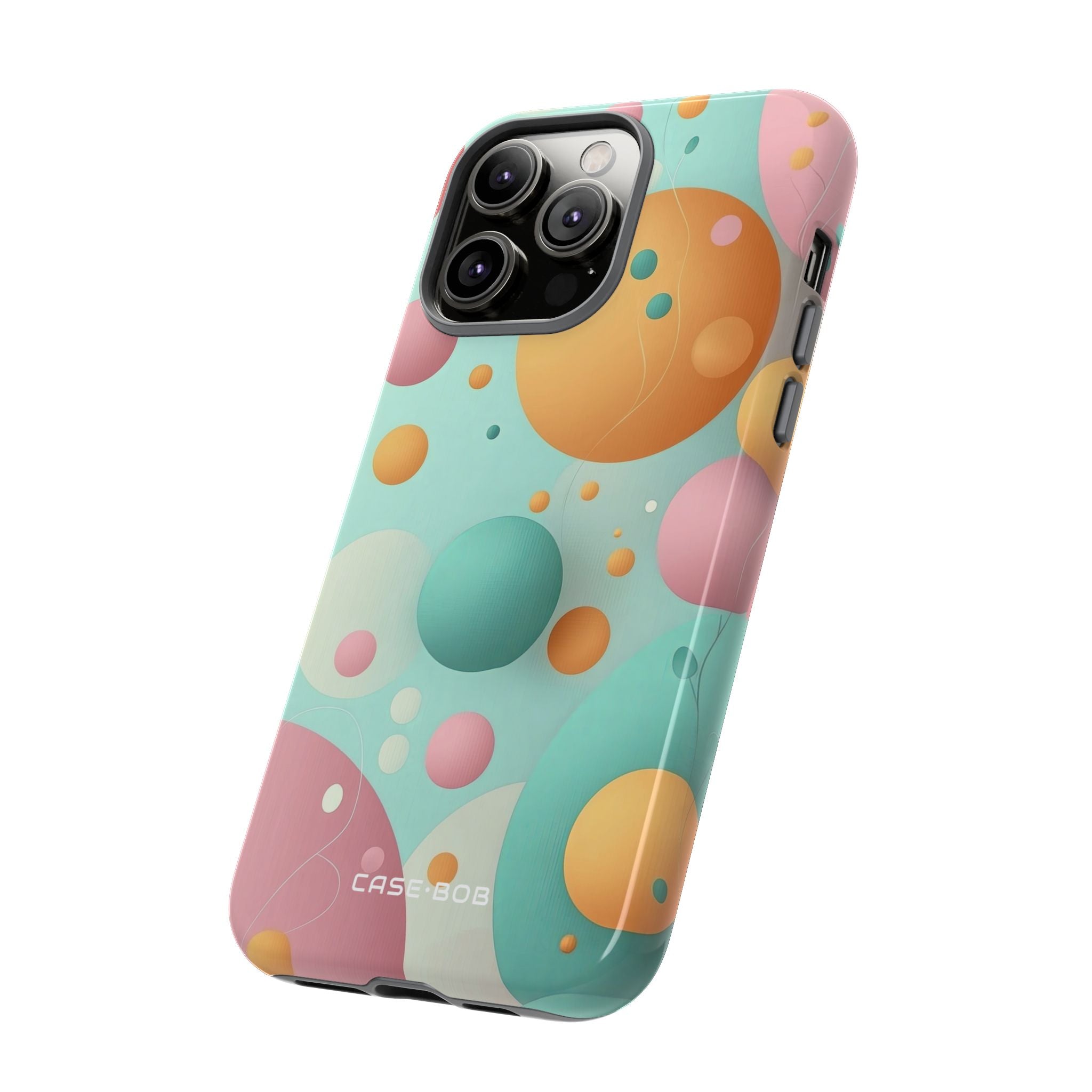 Pastel Circles iPhone 14 Pro Max Case - Tough