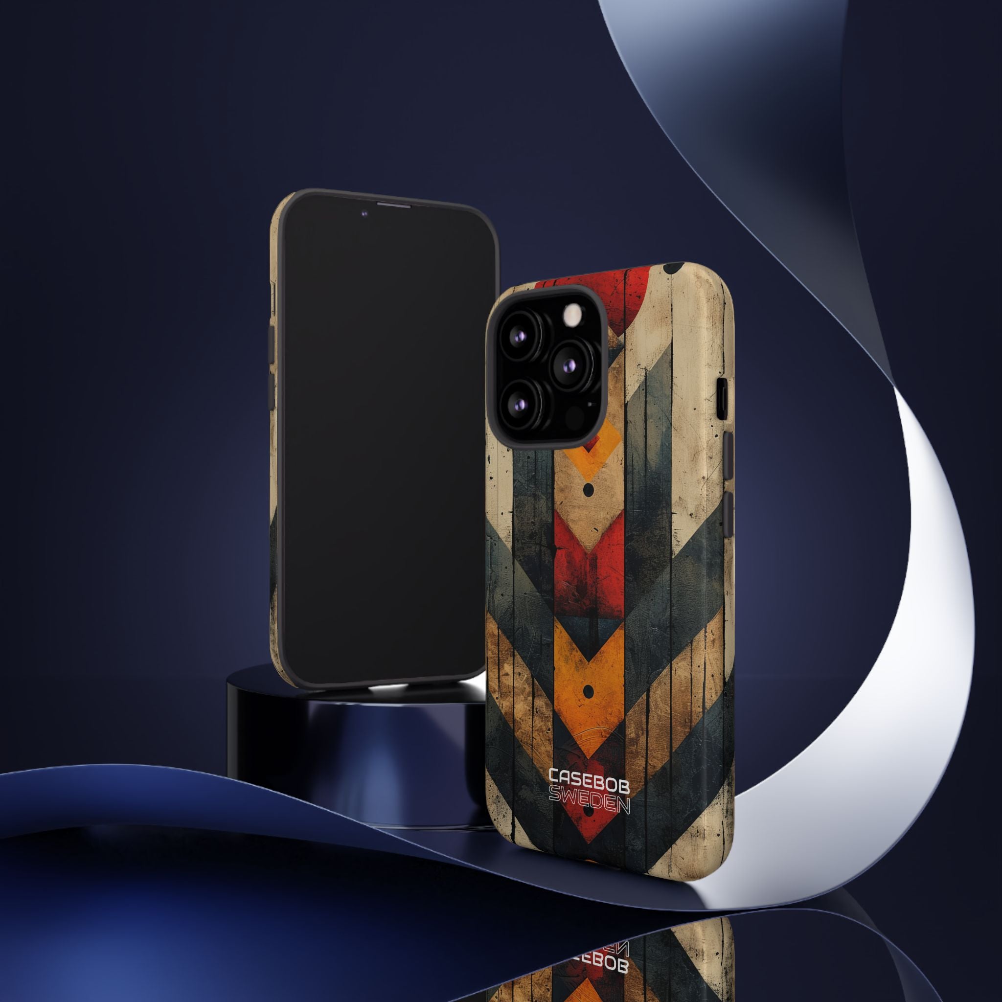 Geometric Fire Rise iPhone 13 - Tough