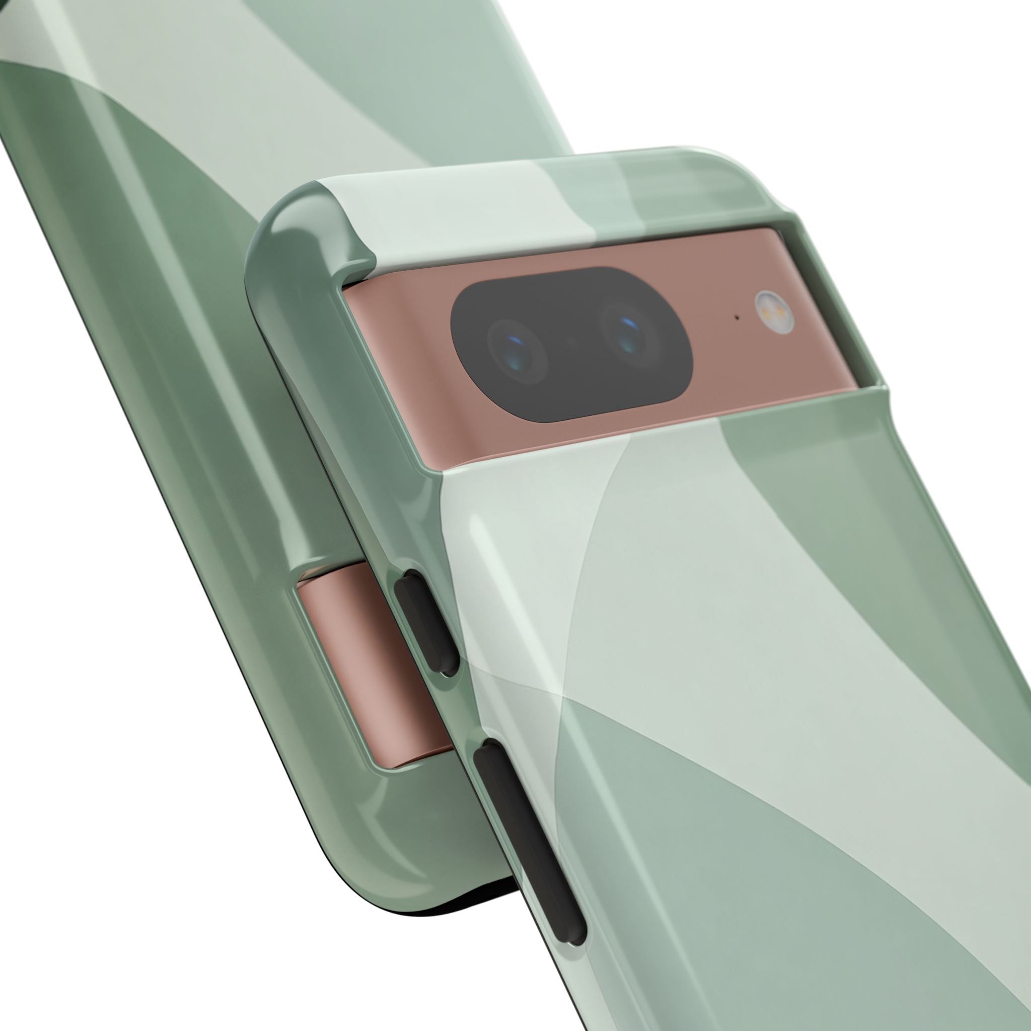 Flowing Green Harmony - Google Pixel Case