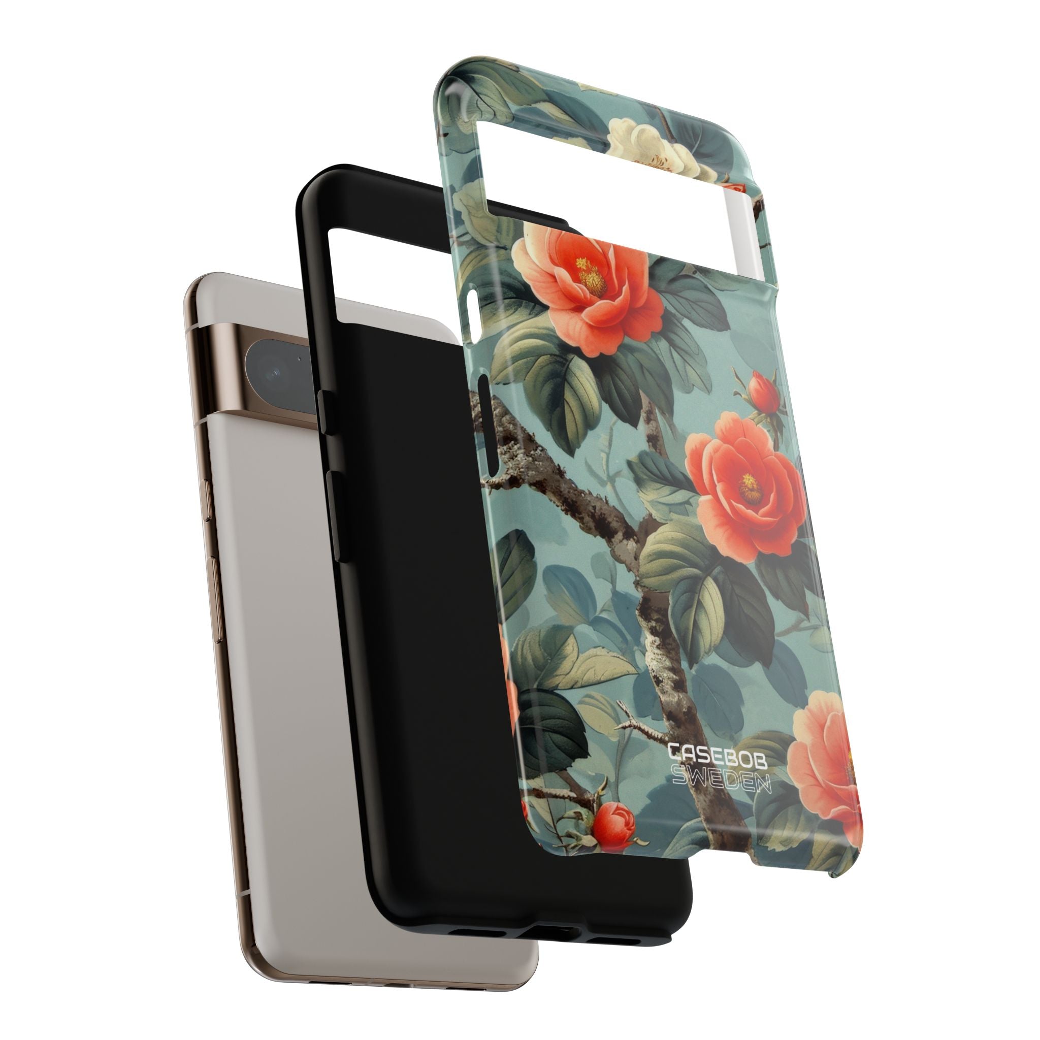 Arazzo Coral Blossom Google Pixel 8 - Tough