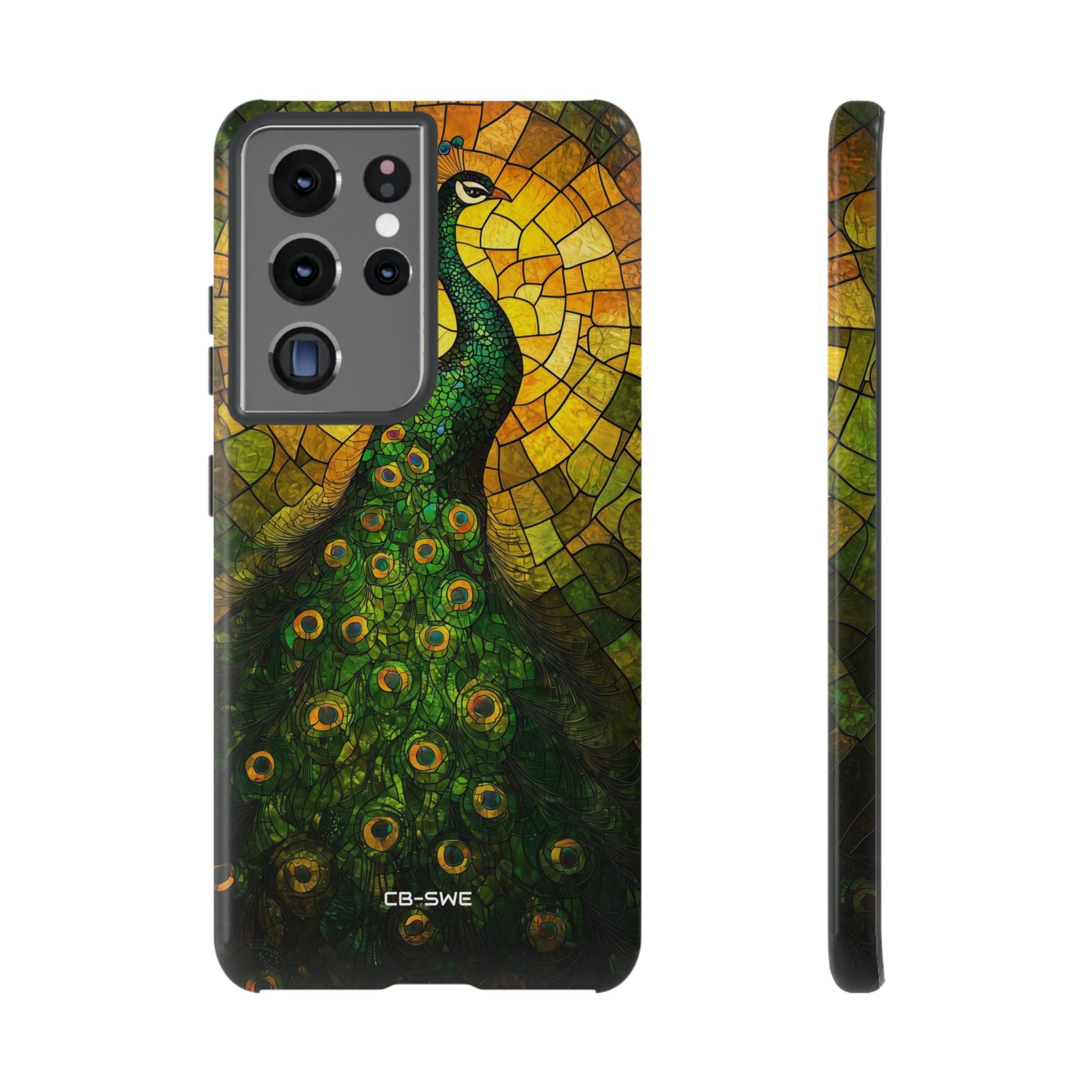 Peacock Spreads Light - Samsung Case