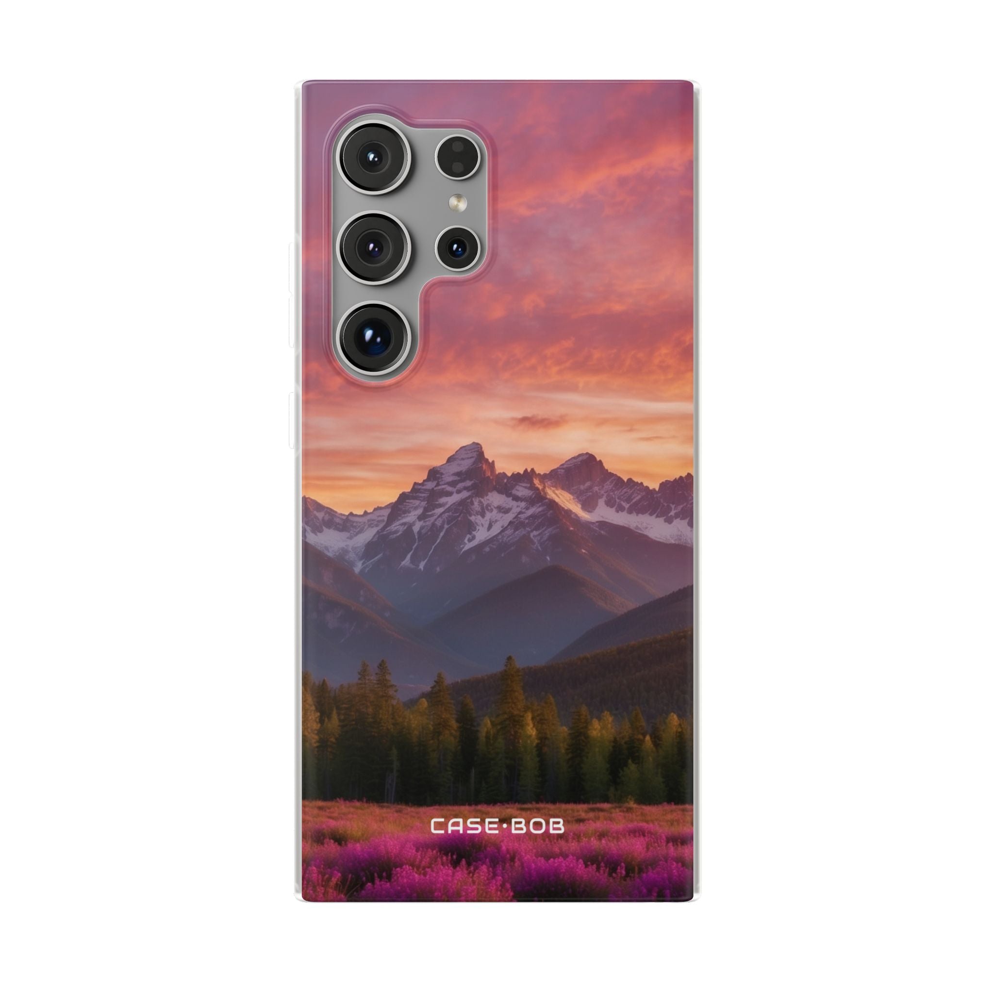 Snowcap Bloom Samsung S24 Ultra Case - Soft