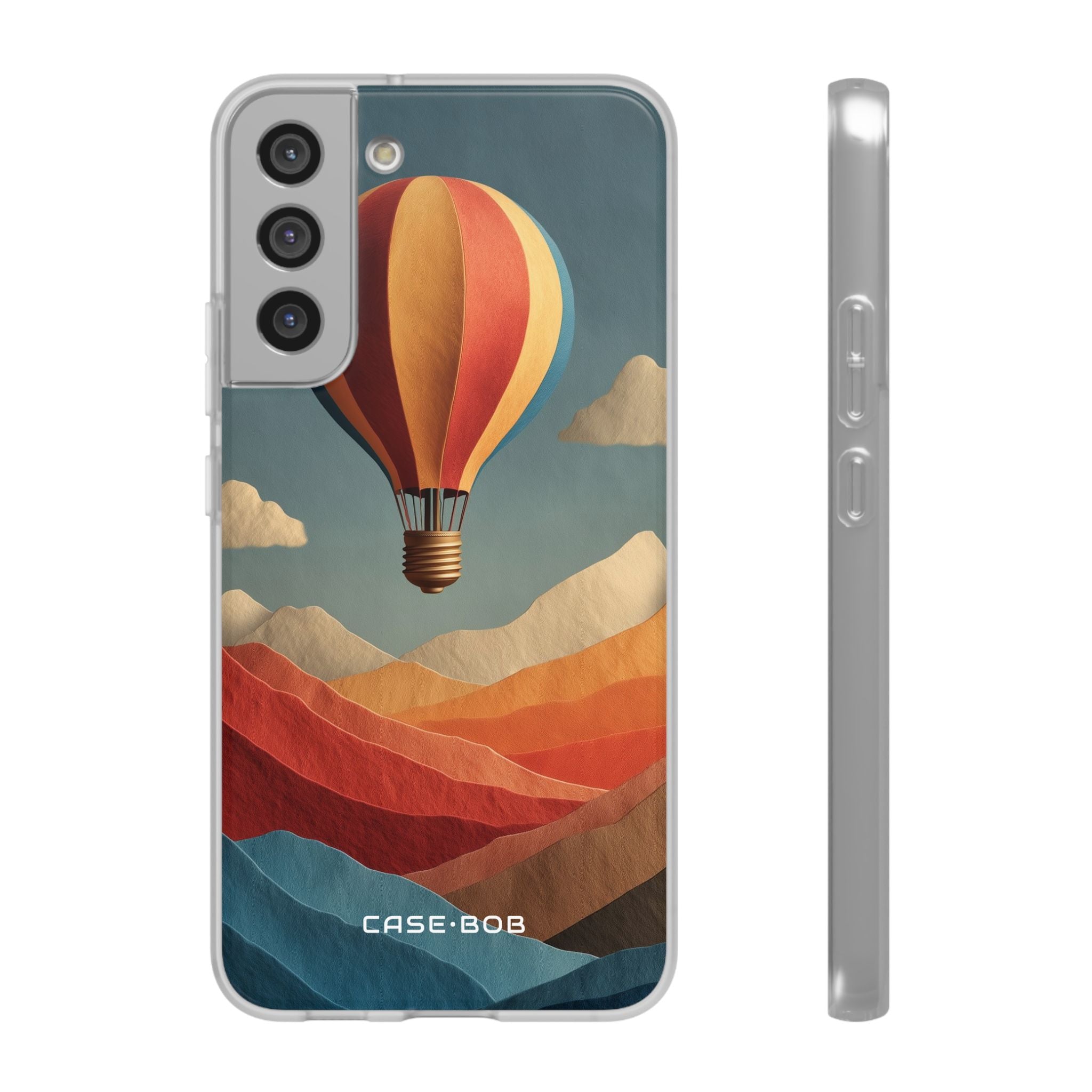 Lightbulb Balloon Samsung S22 Plus Case - Soft