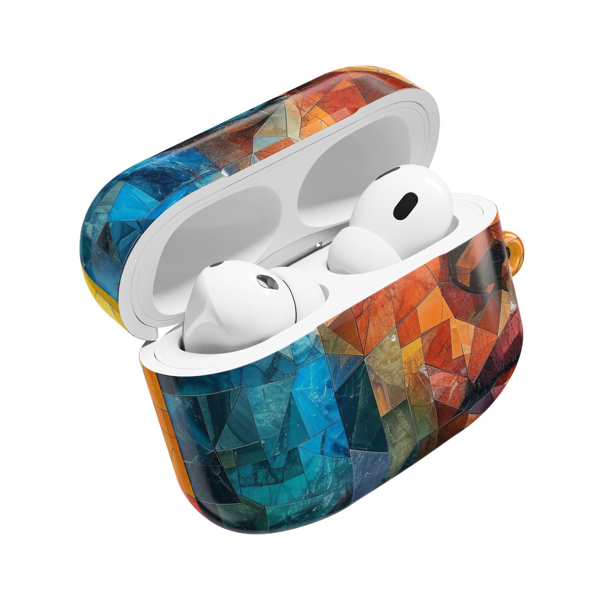 Mosaic Gaze Blue - AirPods Case