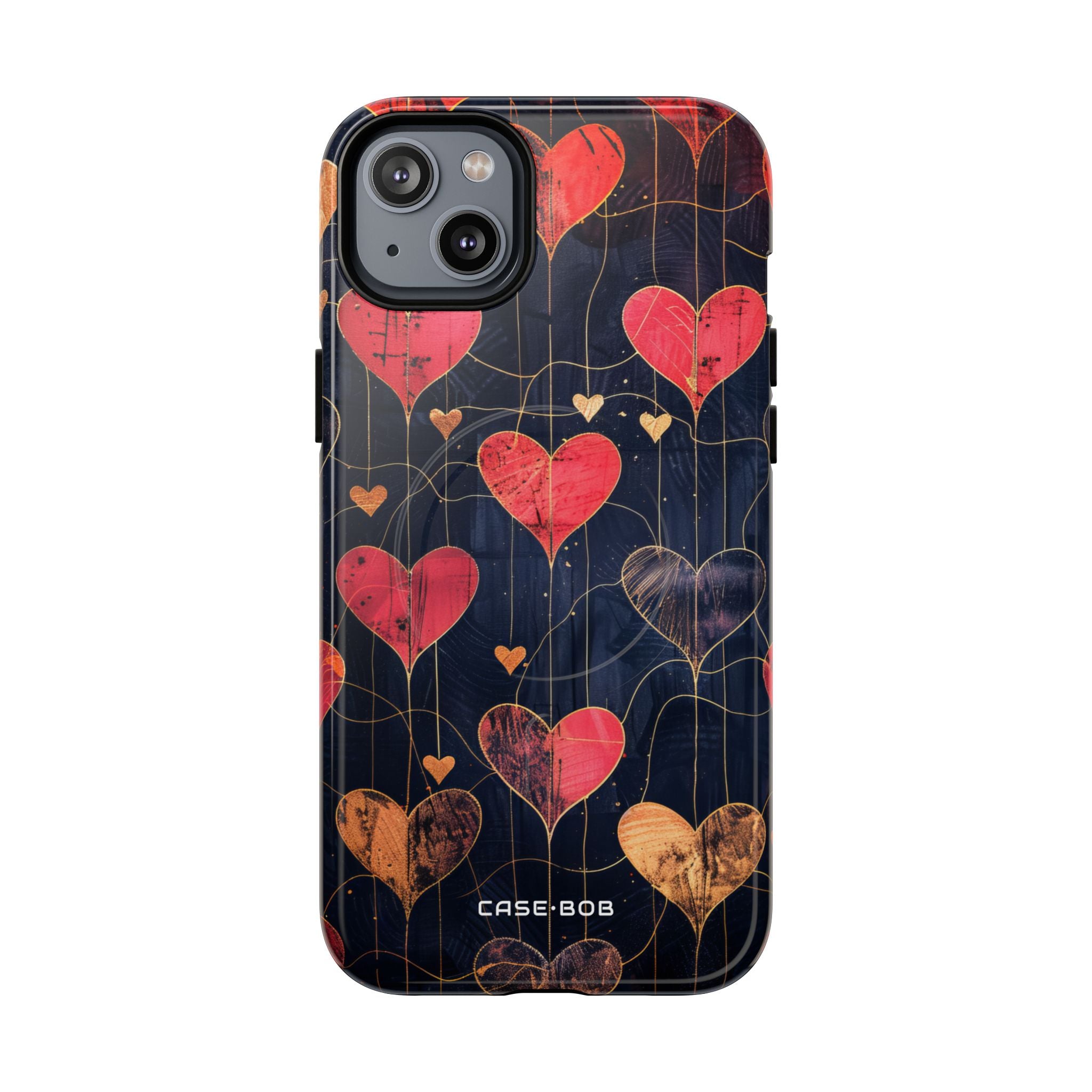 Golden Hearts Network iPhone 14 Plus Case - Tough+