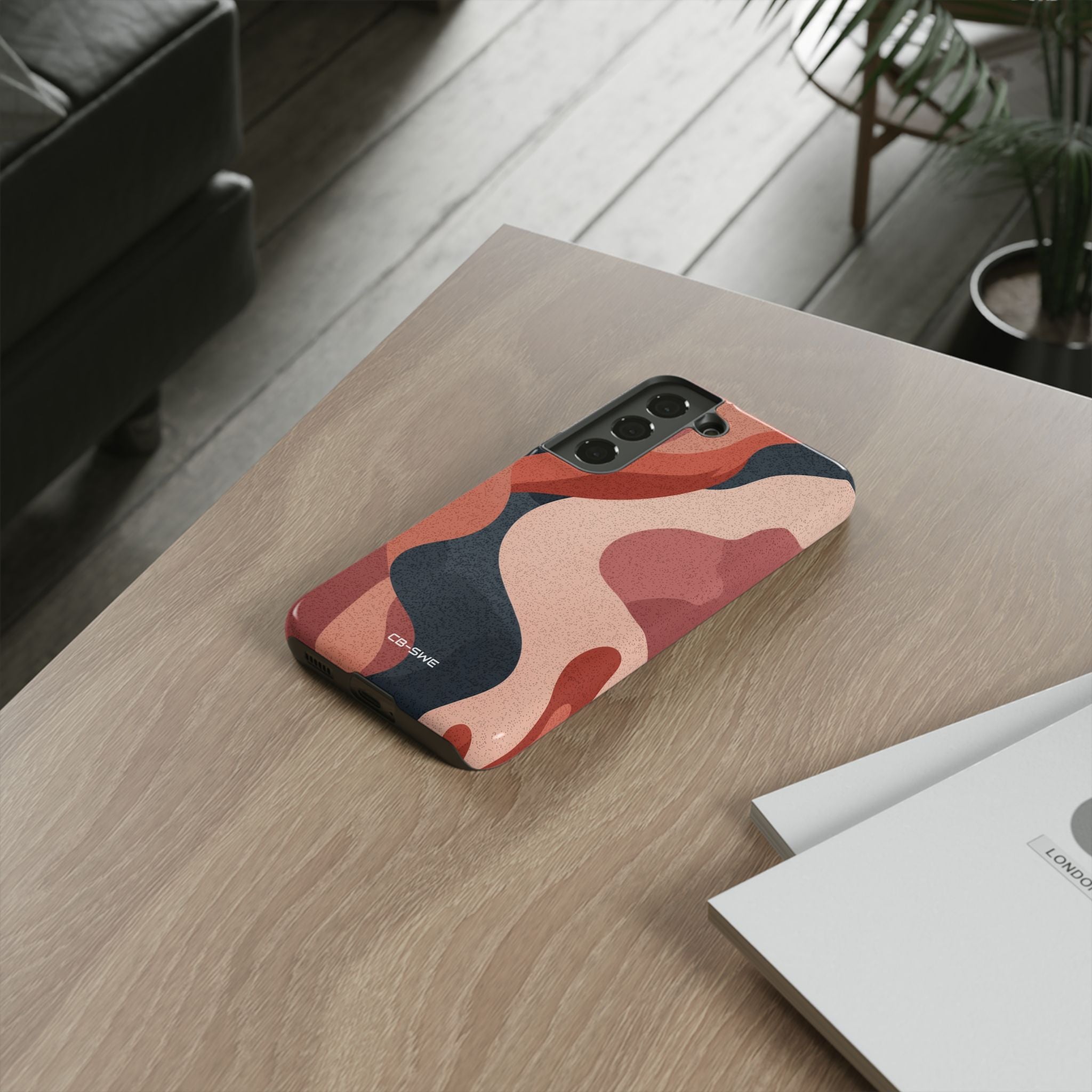 Flowing Earth Tones - Samsung Case