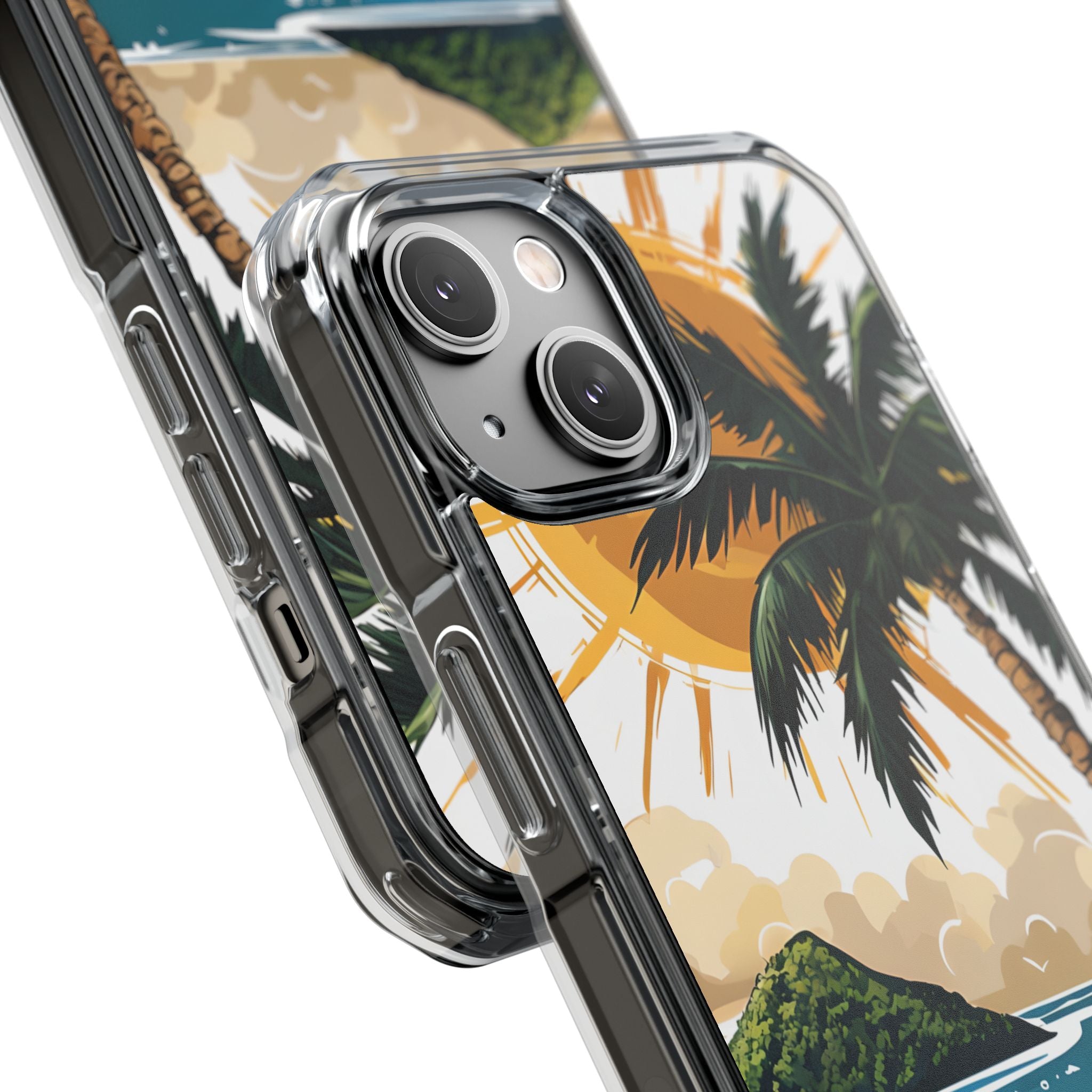 Sunny Tropical Escape iPhone Case - Impact