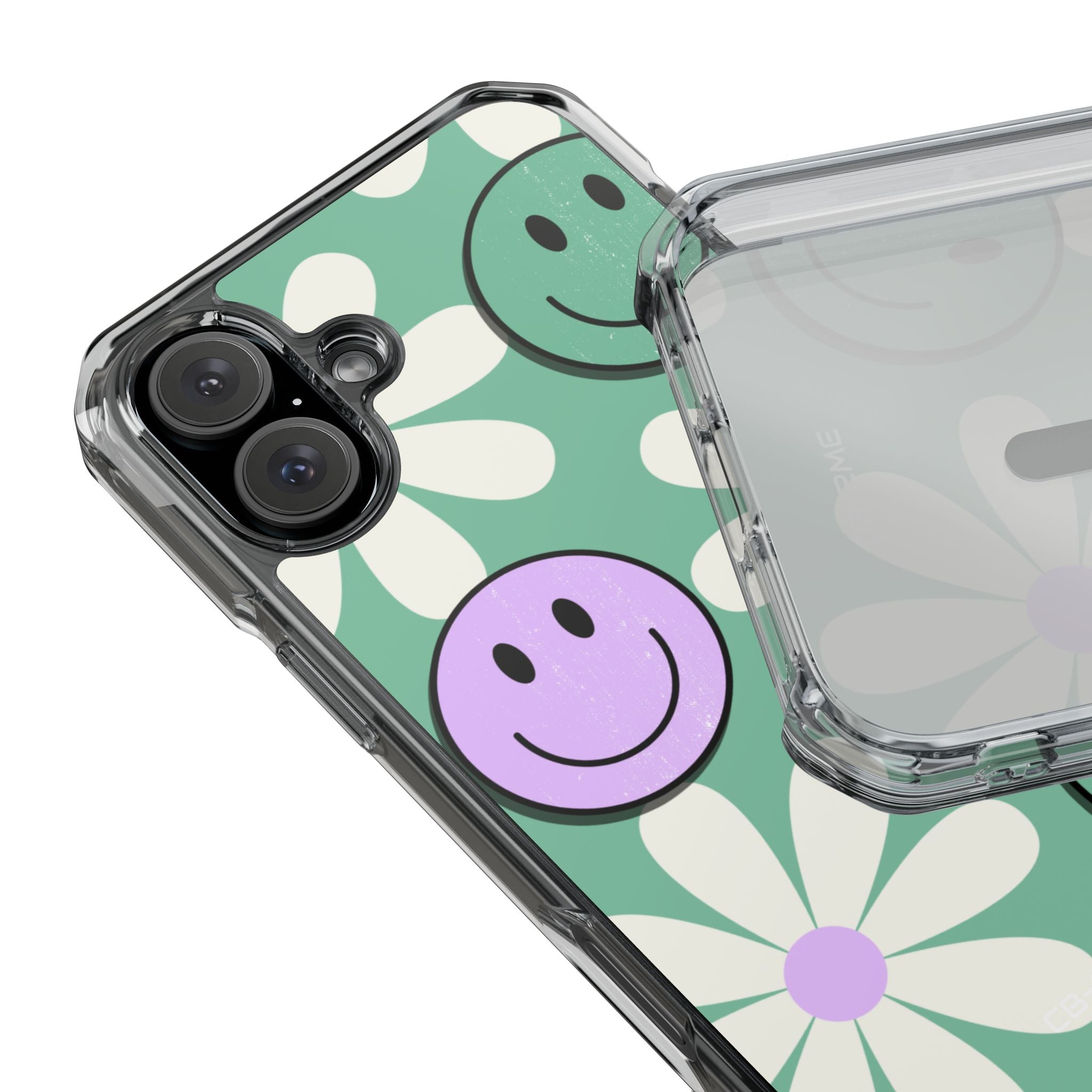 Playful Retro Blooms iPhone Case - Impact