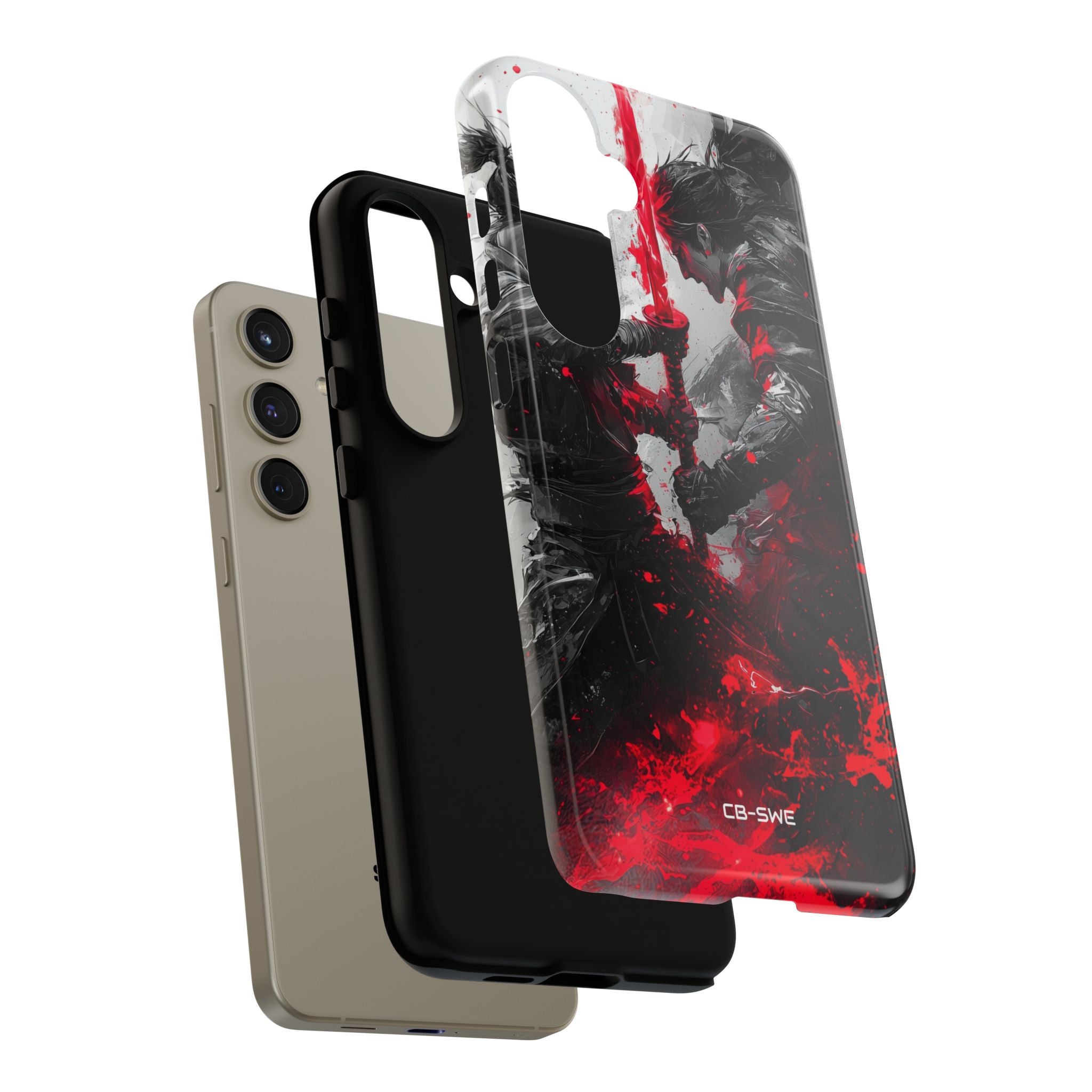 Crimson Blade Clash - Samsung Case