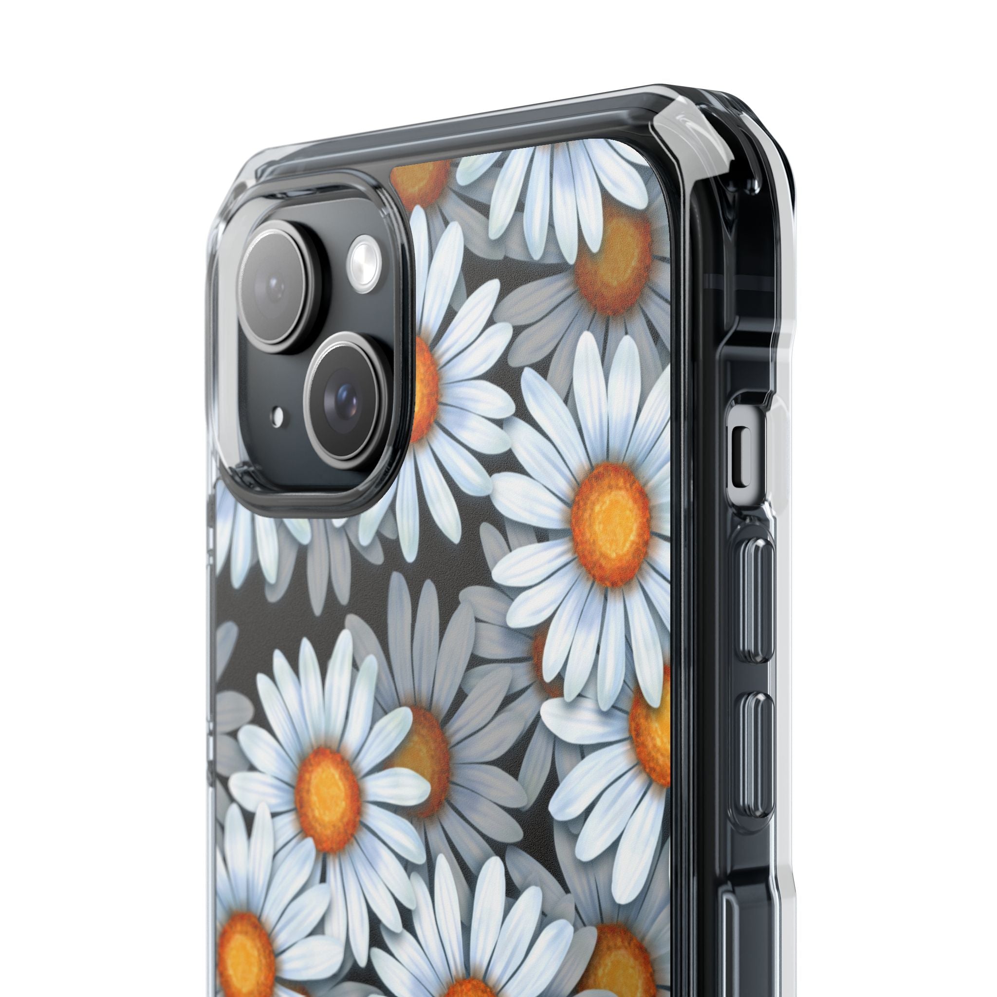 Daisies In Contrast iPhone Case - Impact