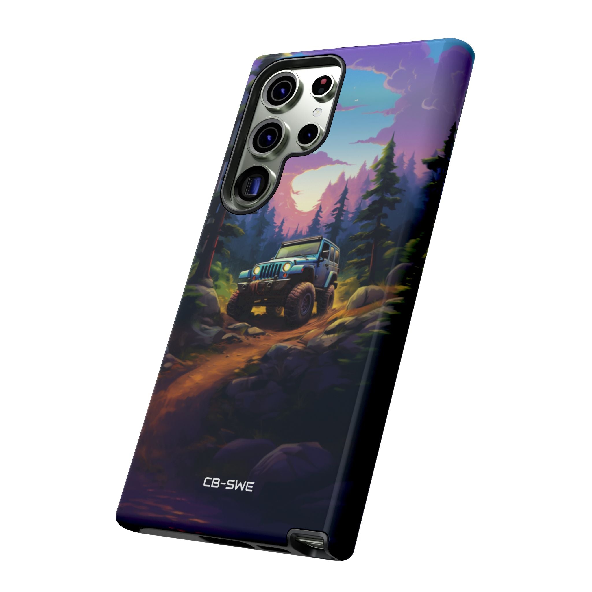 Sunset Forest Drive - Samsung Case