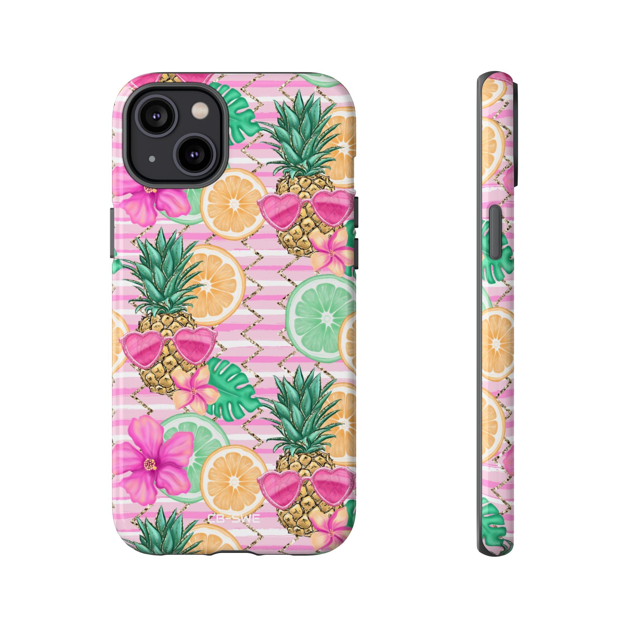 Tropical Fruits Dance - iPhone Case
