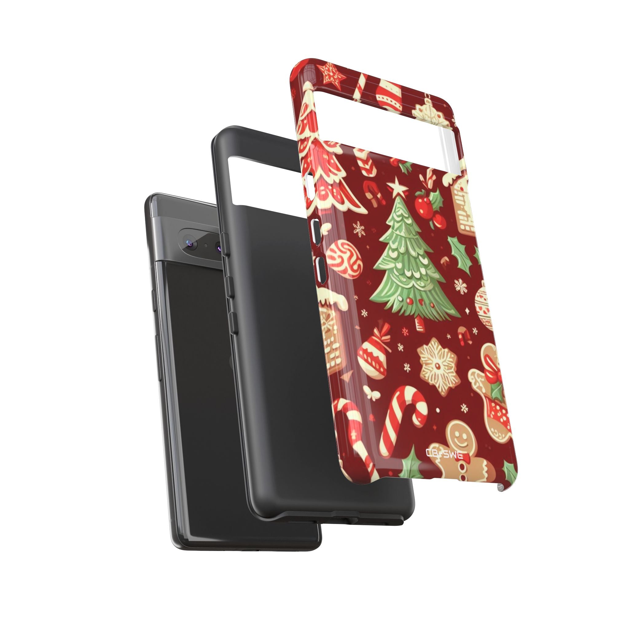 Gingerbread Joy Awaits - Google Pixel Case