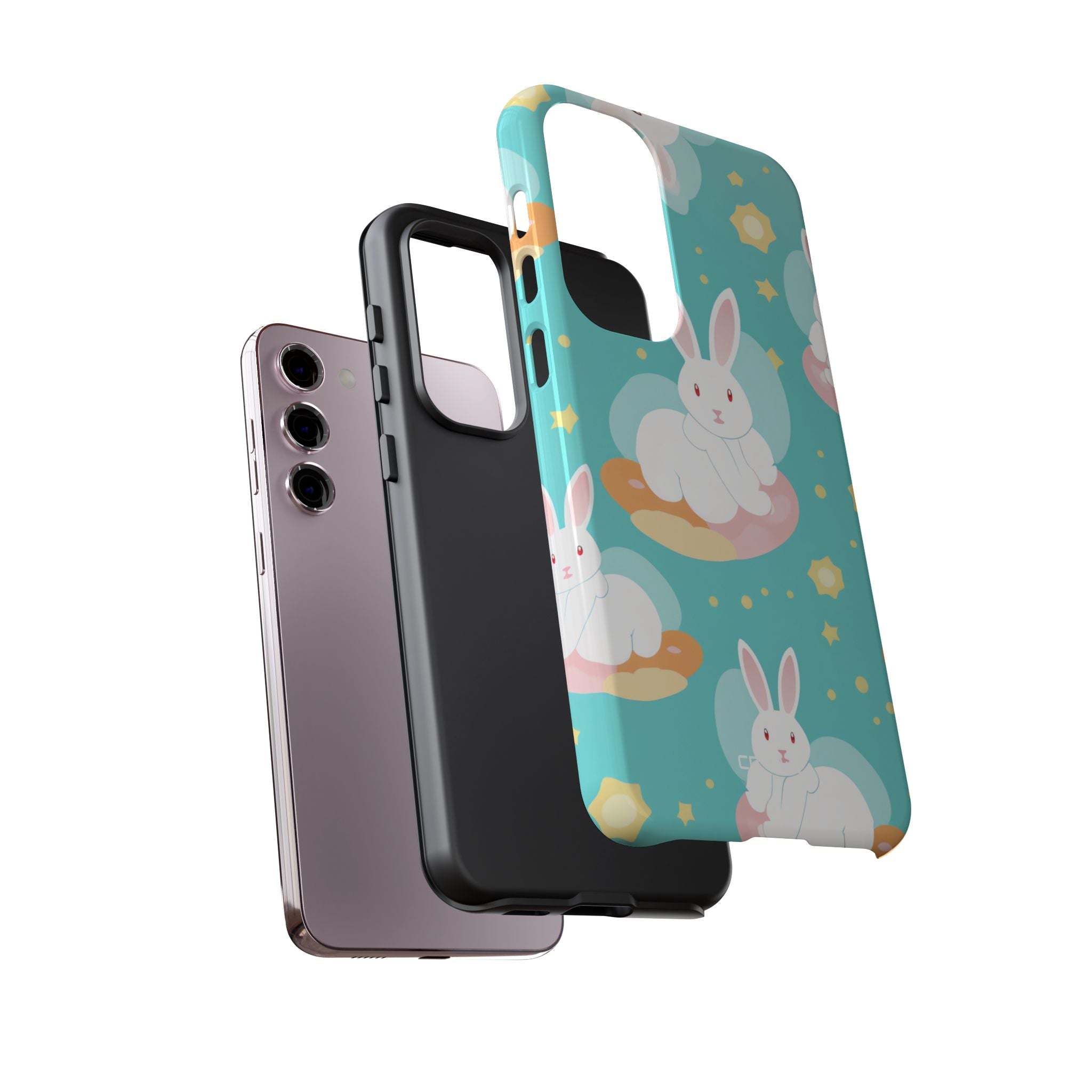 Bunnies Float Dreamily - Samsung Case