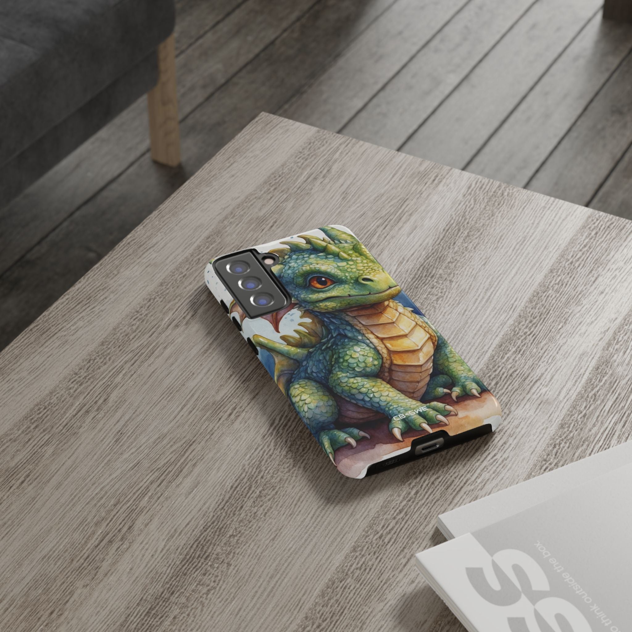 Green Dragon Smiles - Samsung Case