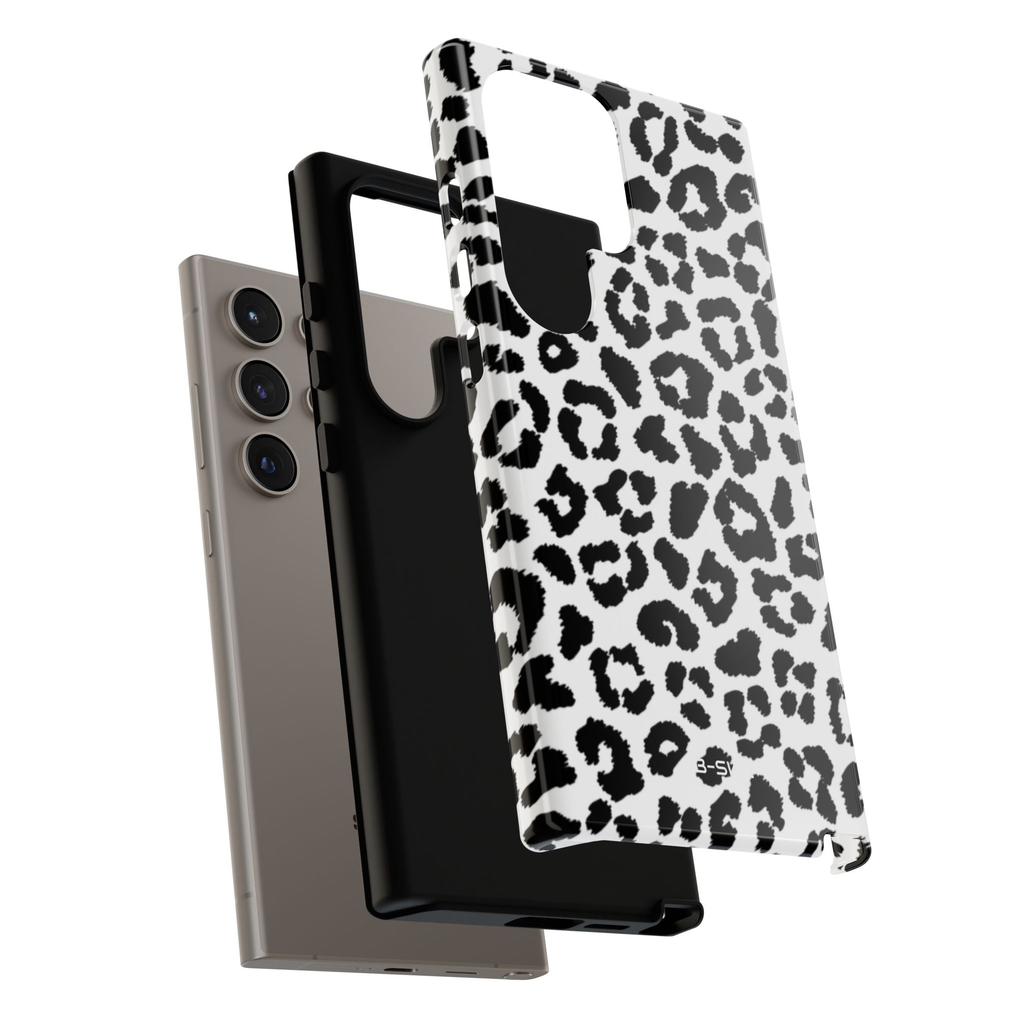 Monochrome Leopard Essence - Samsung Case