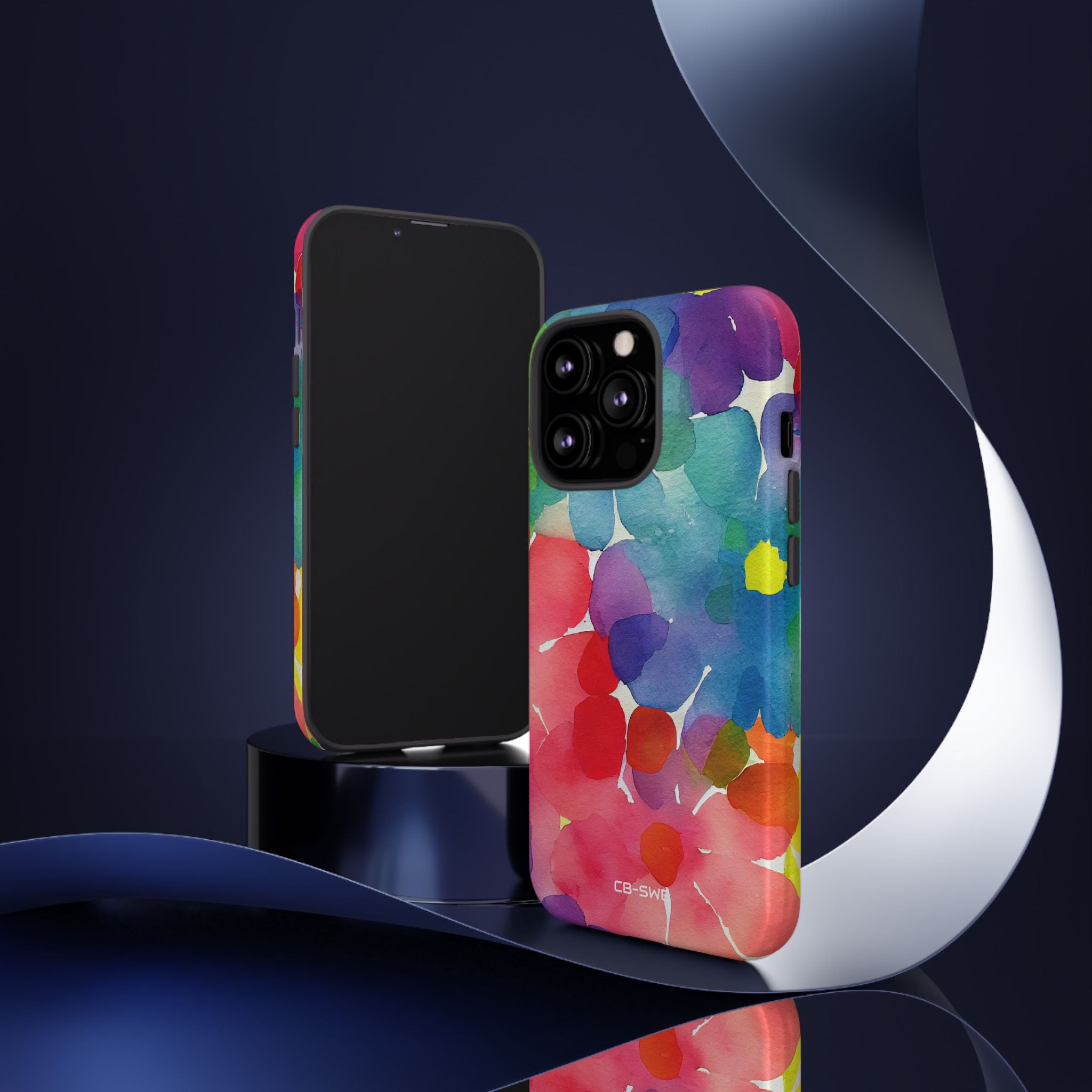Fluid Color Petals - iPhone Case