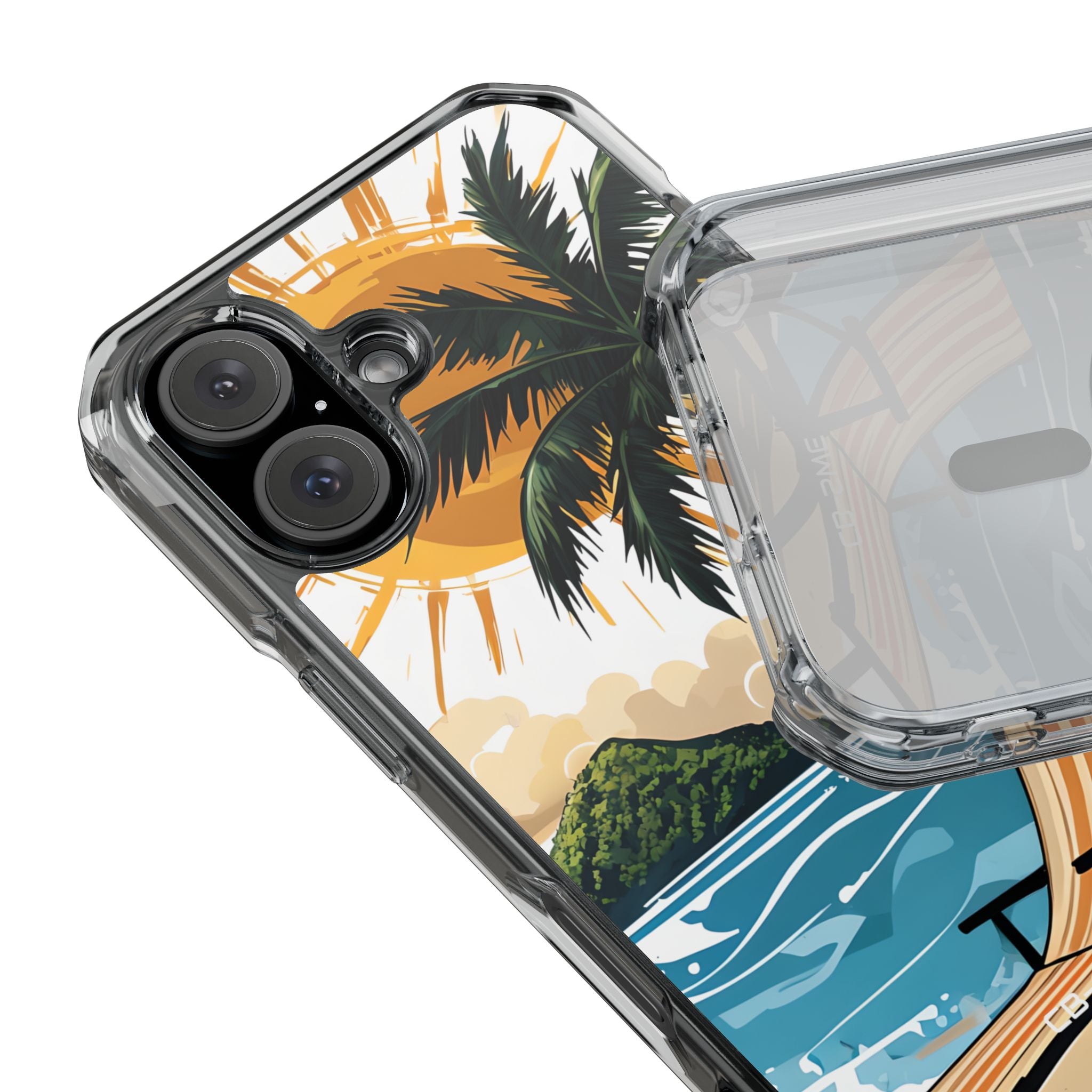 Sunny Tropical Escape iPhone Case - Impact