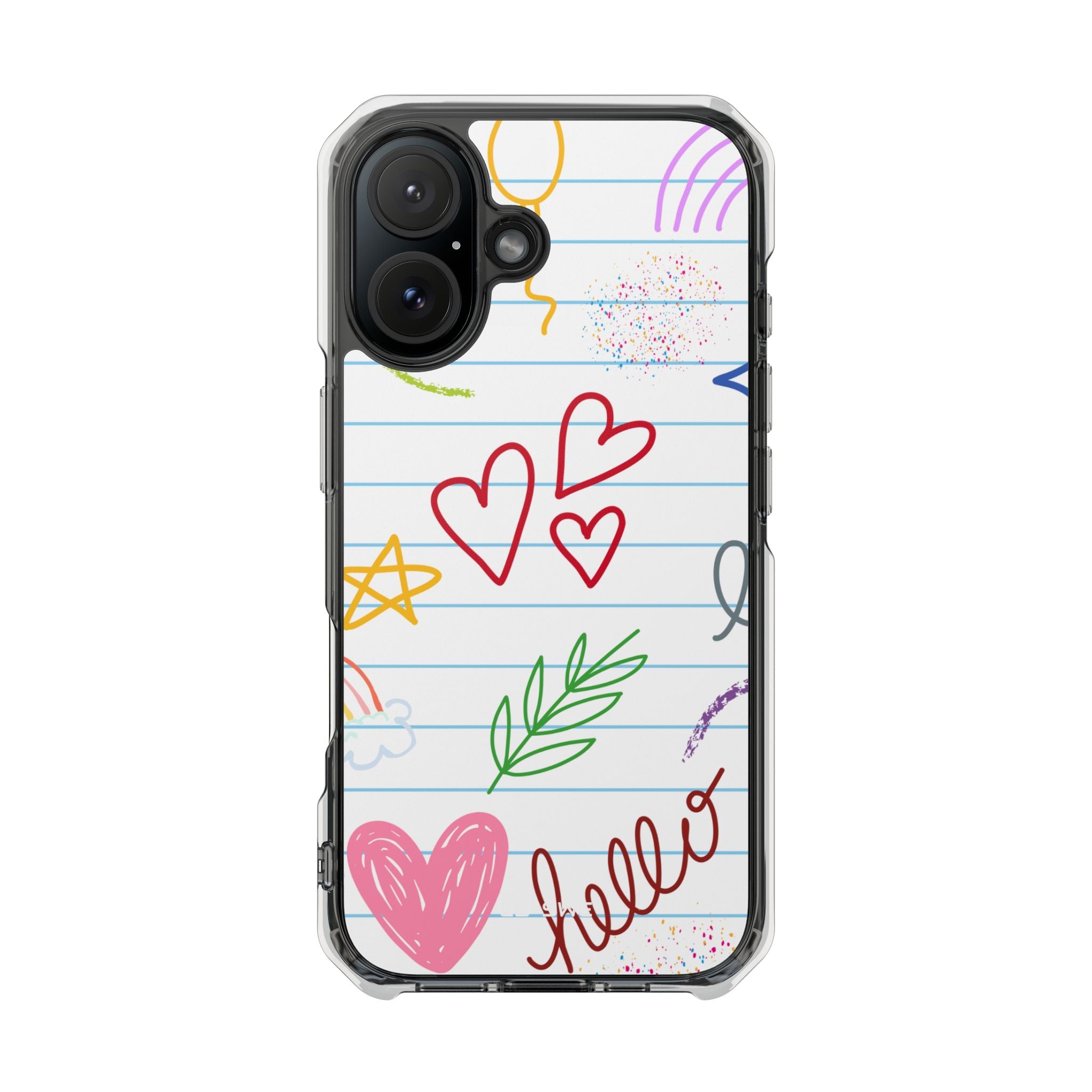 Hearts Dance Happily iPhone Case - Impact