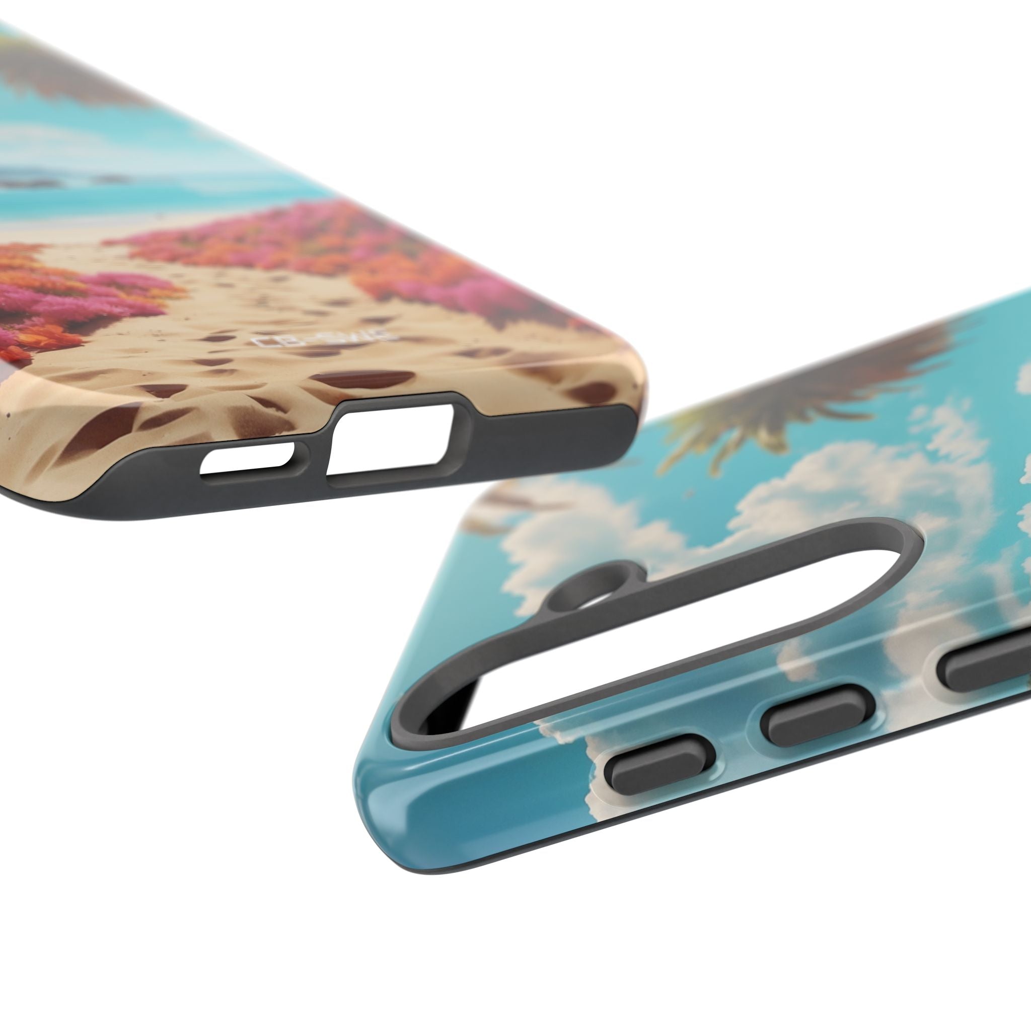 Tropical Flowers Frame - Samsung Case