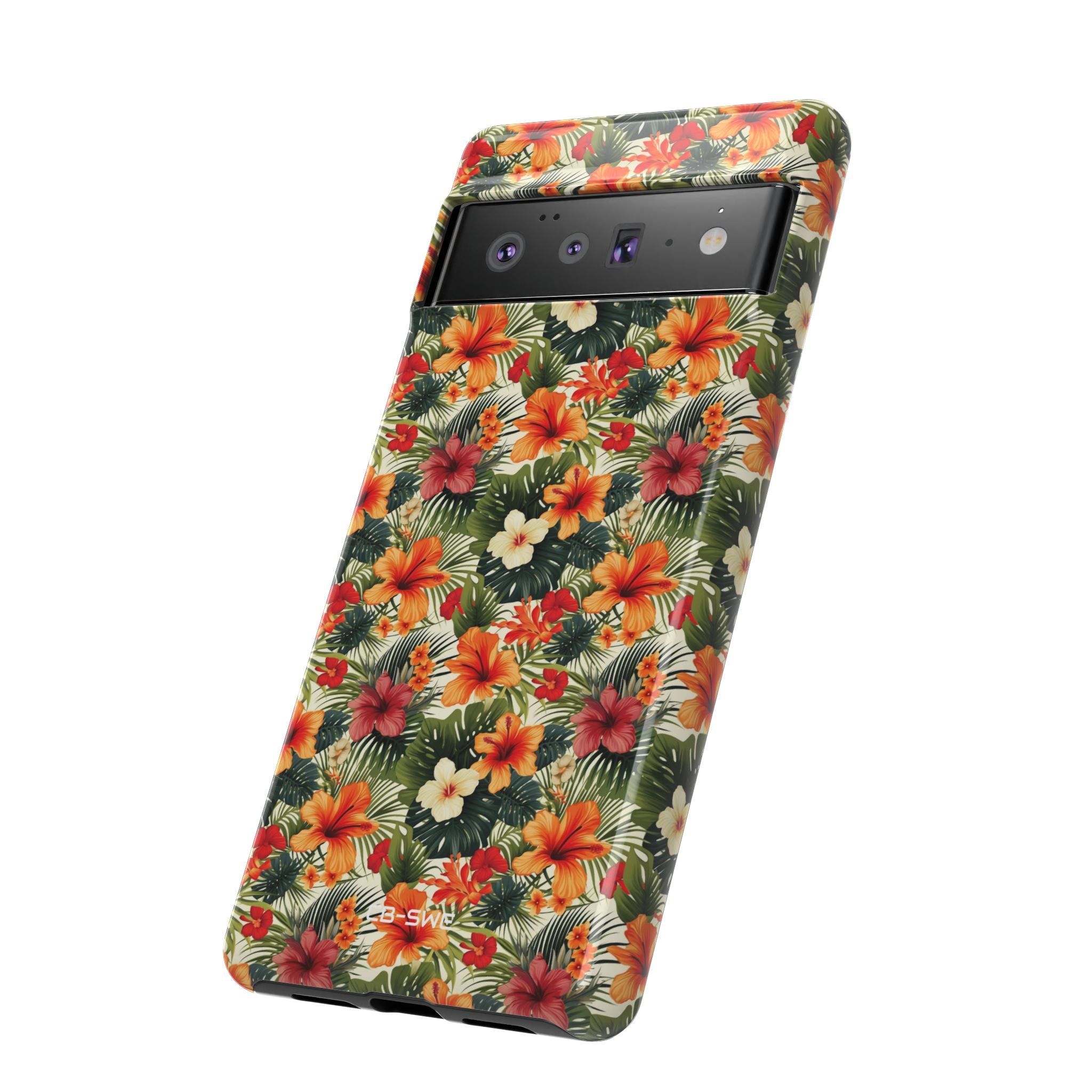 Tropical Blooms Flourish - Google Pixel Case