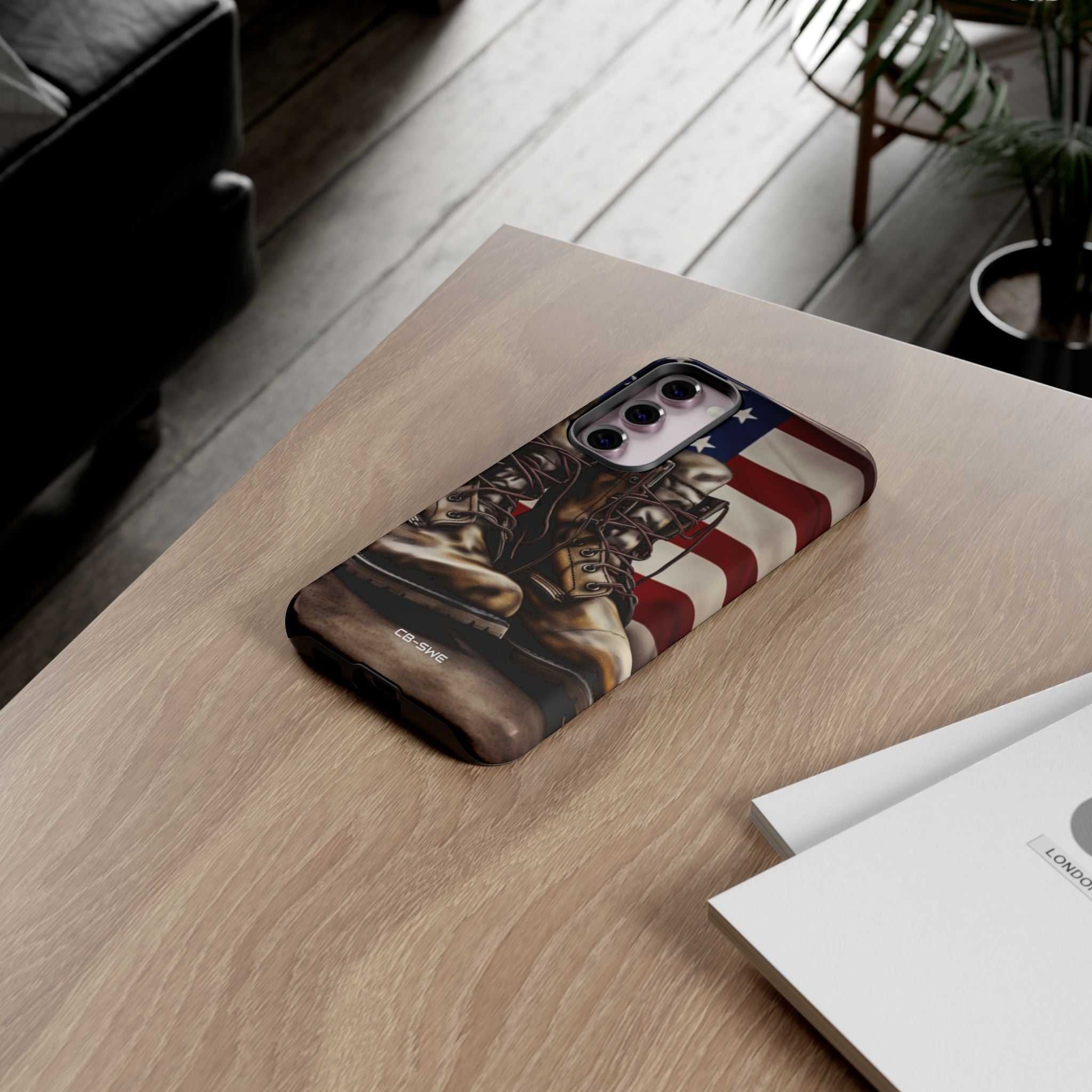 Patriotic Boots Spotlight - Samsung Case