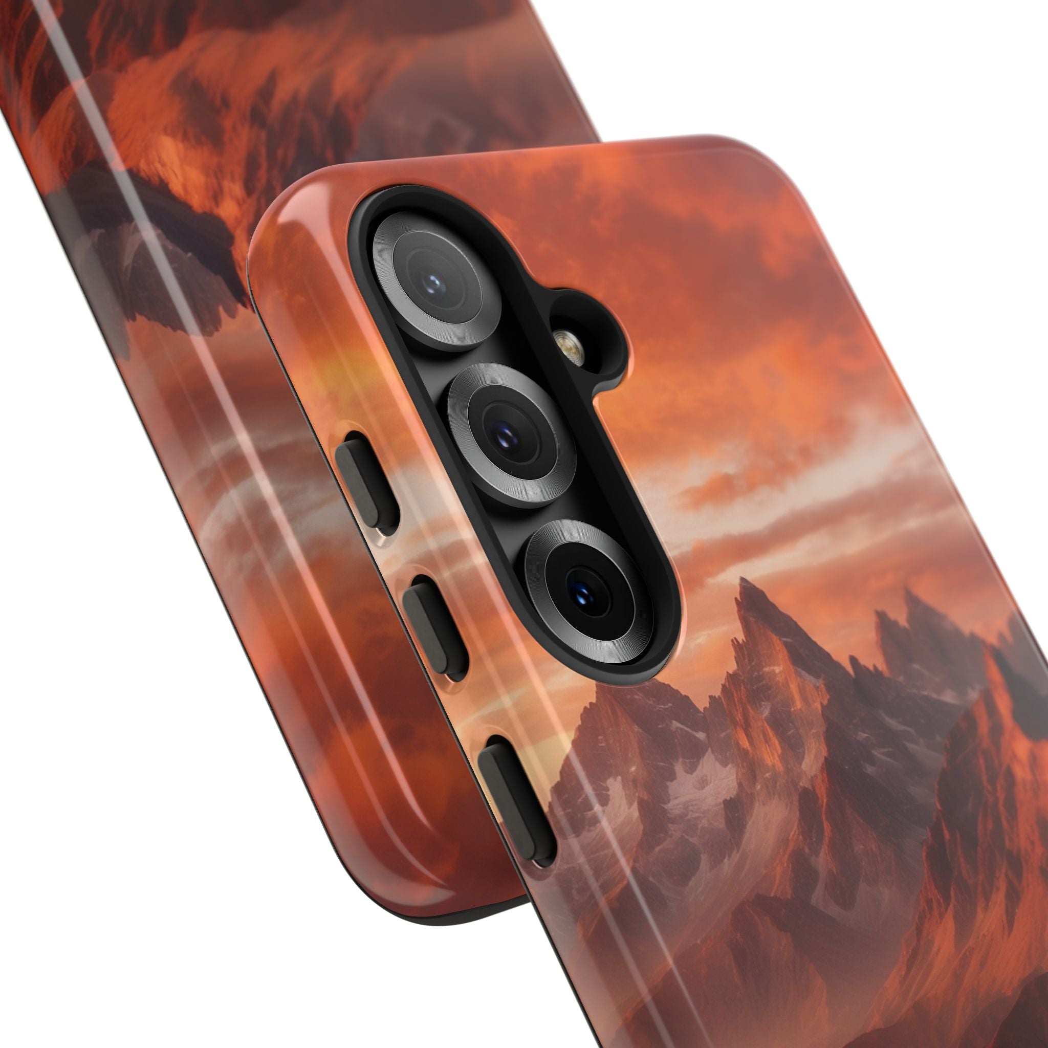 Mountain Peaks Glowing - Samsung Case
