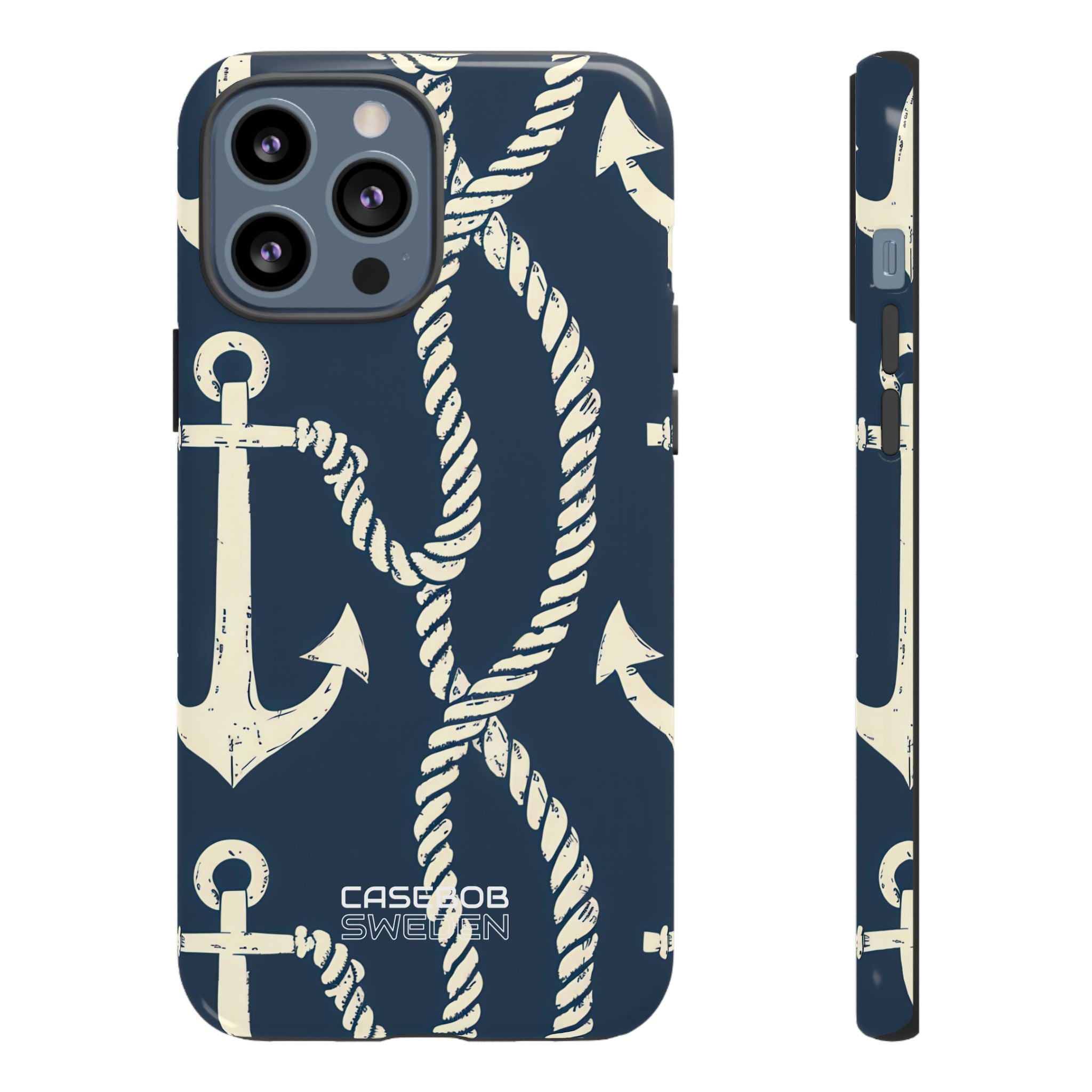 Nautical Anchors Rope iPhone 13 - Tough