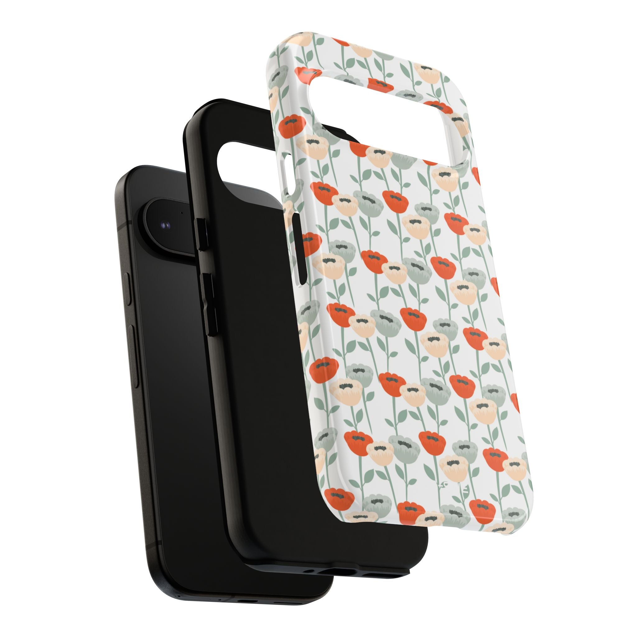Minimalist Floral Elegance - Google Pixel Case