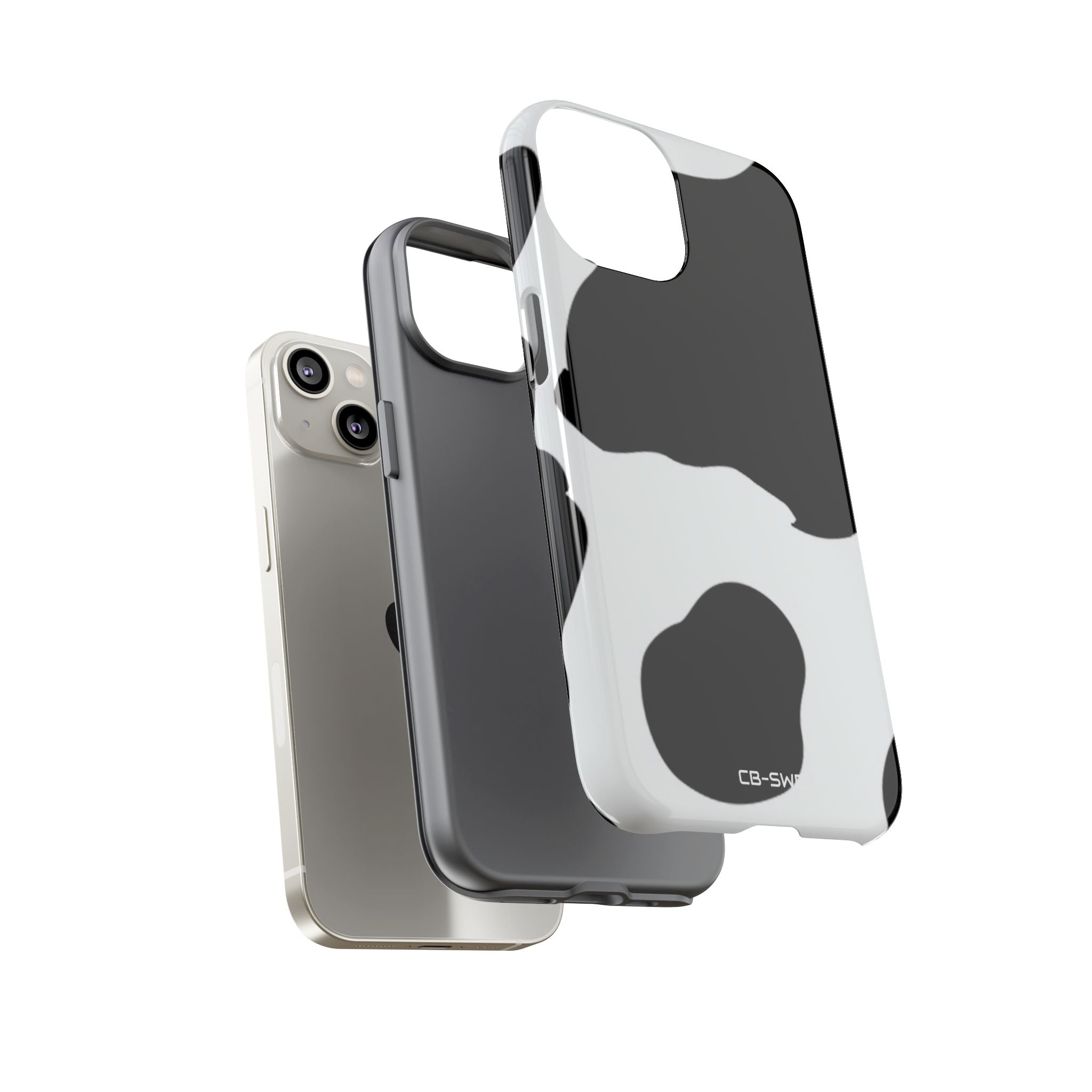 Organic Cow Print - iPhone Case