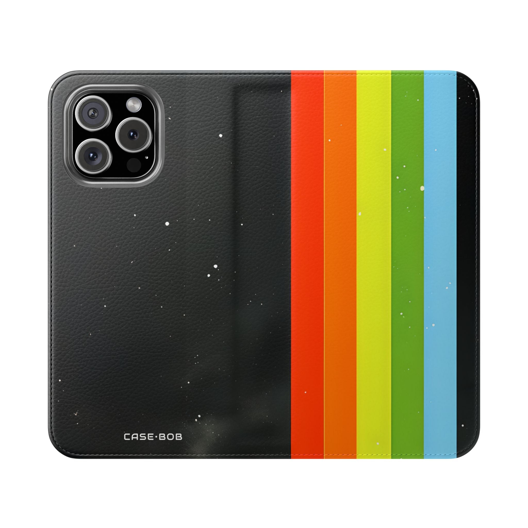 Spectrum Stripes - iPhone 16 Max Case - Wallet