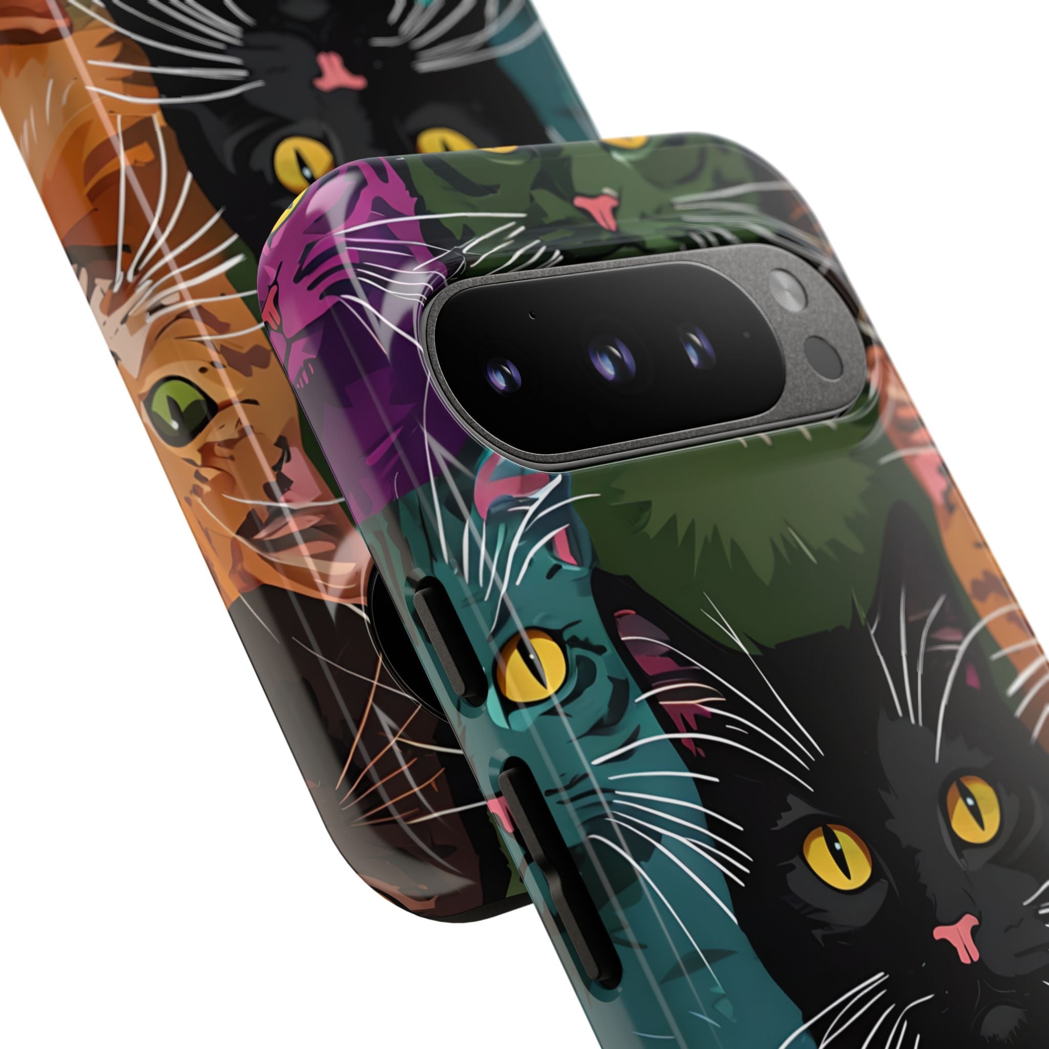 Colorful Cat Charisma - Google Pixel Case