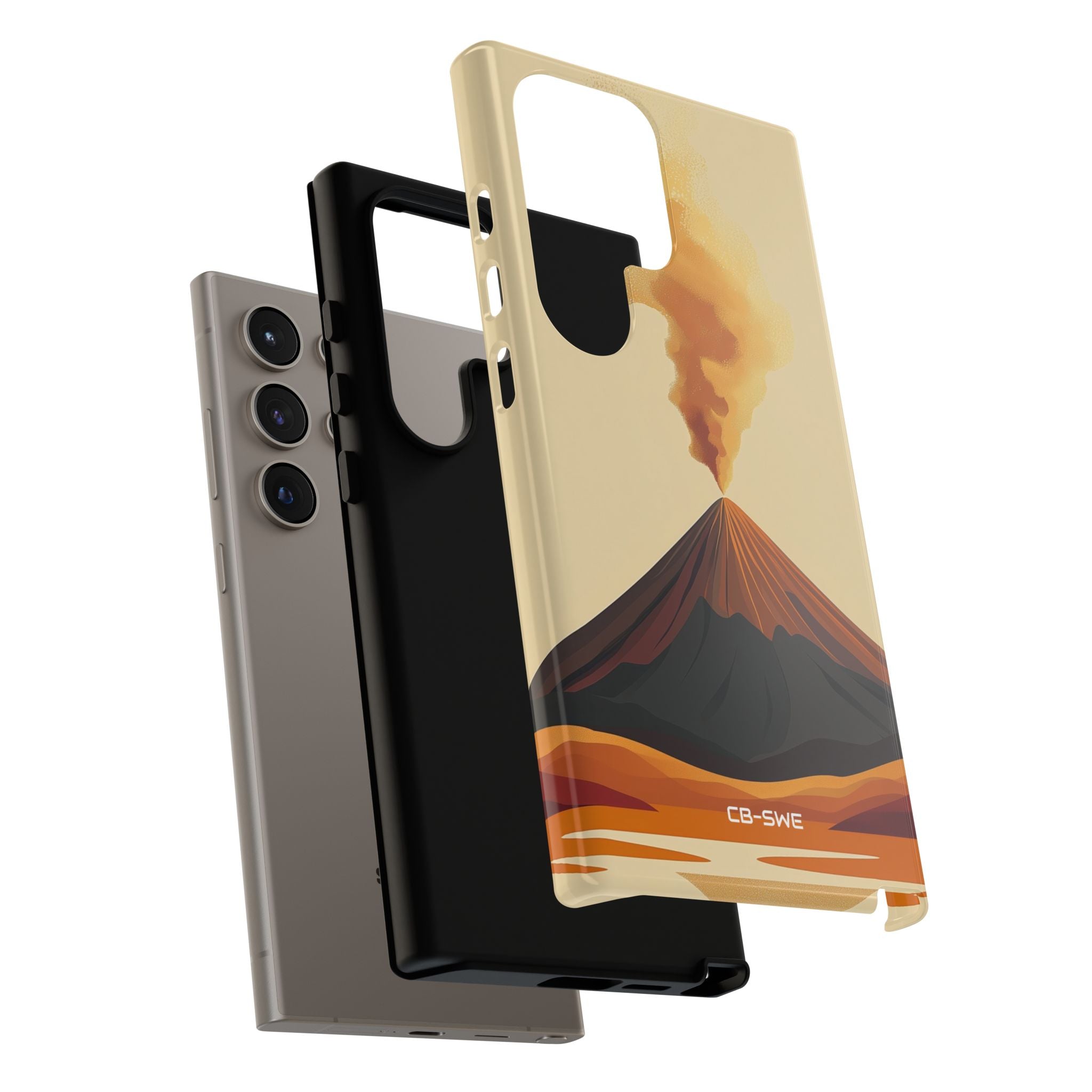 Volcano Erupts Brightly - Samsung Case